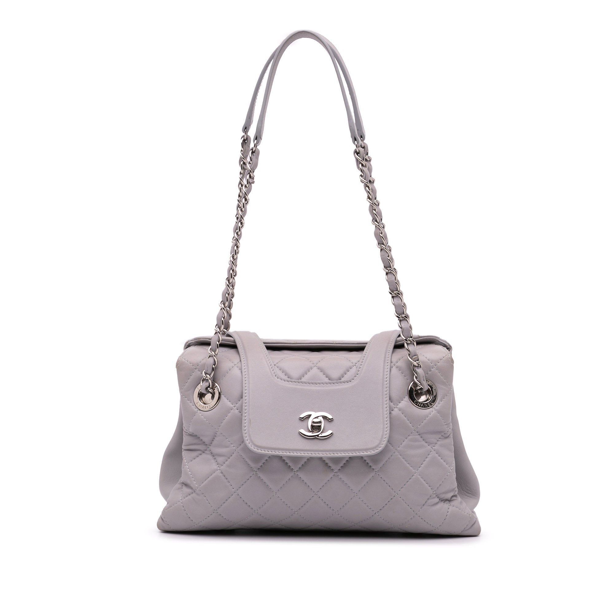 Chanel Quilted Lambskin x3 Accordion Tote - image 1