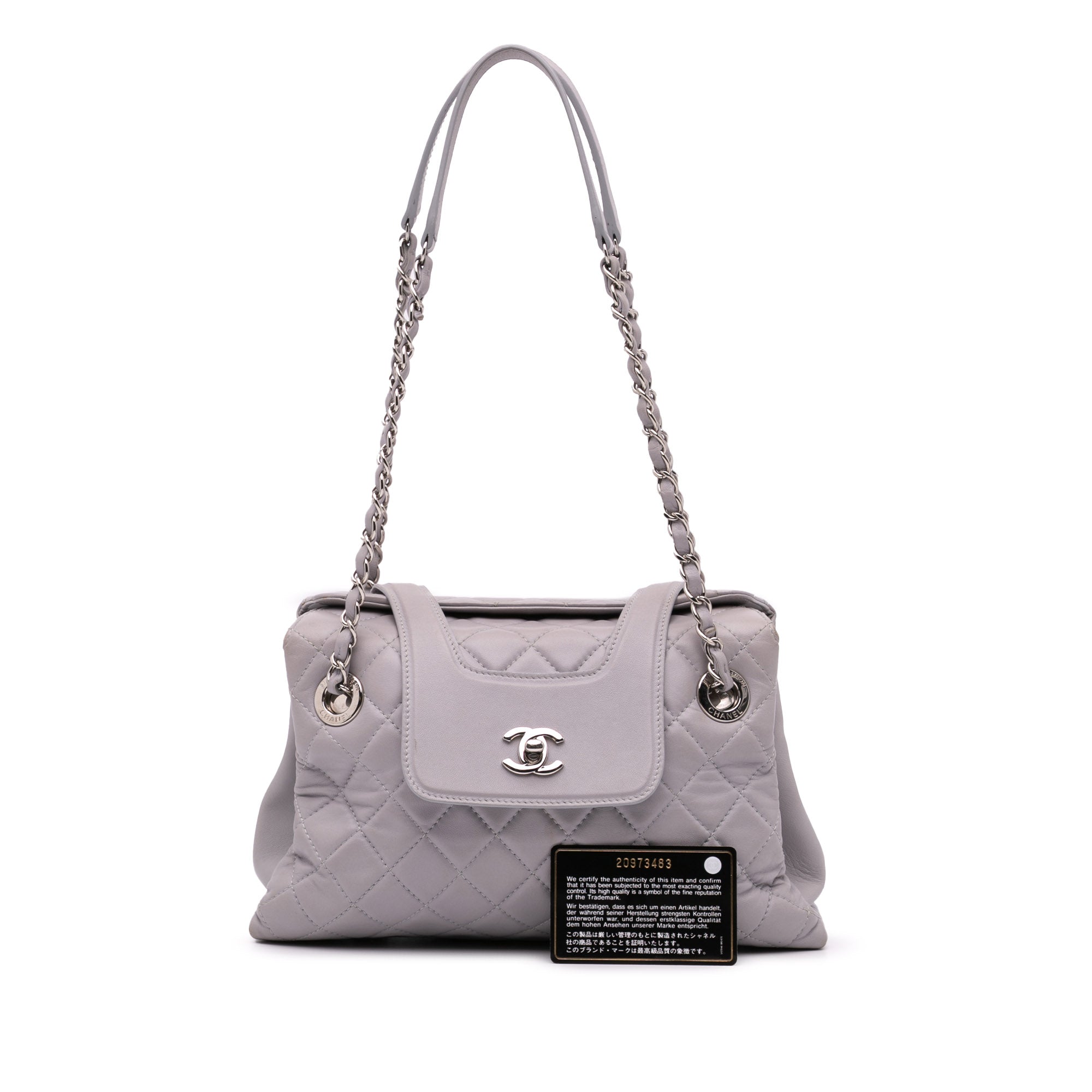 Chanel Quilted Lambskin x3 Accordion Tote - image 18