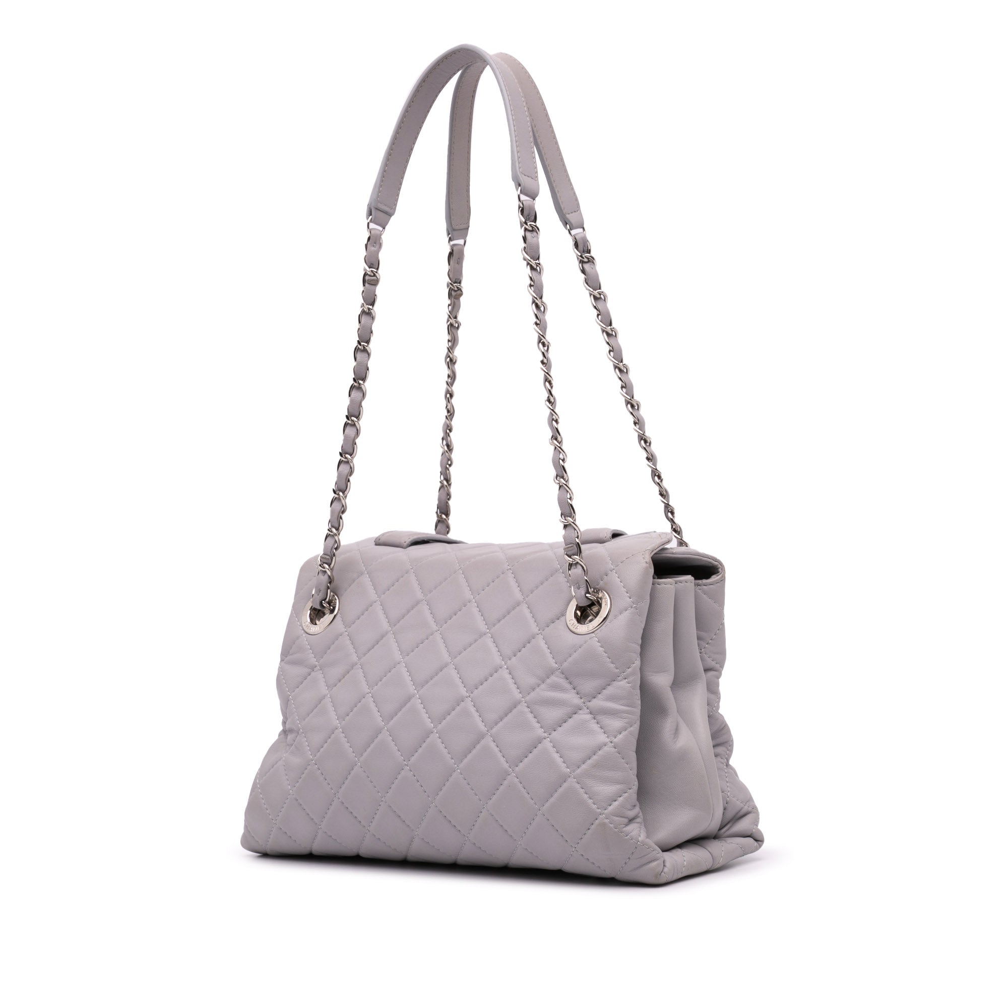 Chanel Quilted Lambskin x3 Accordion Tote - image 2