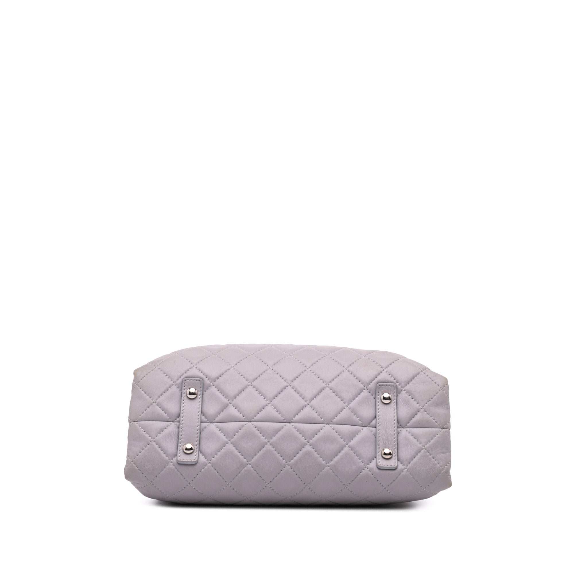 Chanel Quilted Lambskin x3 Accordion Tote - image 3