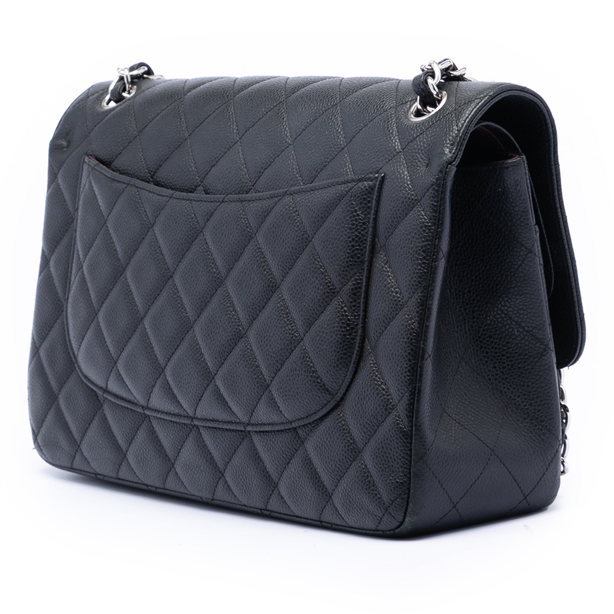Chanel Jumbo Classic Caviar Double Flap - image 2