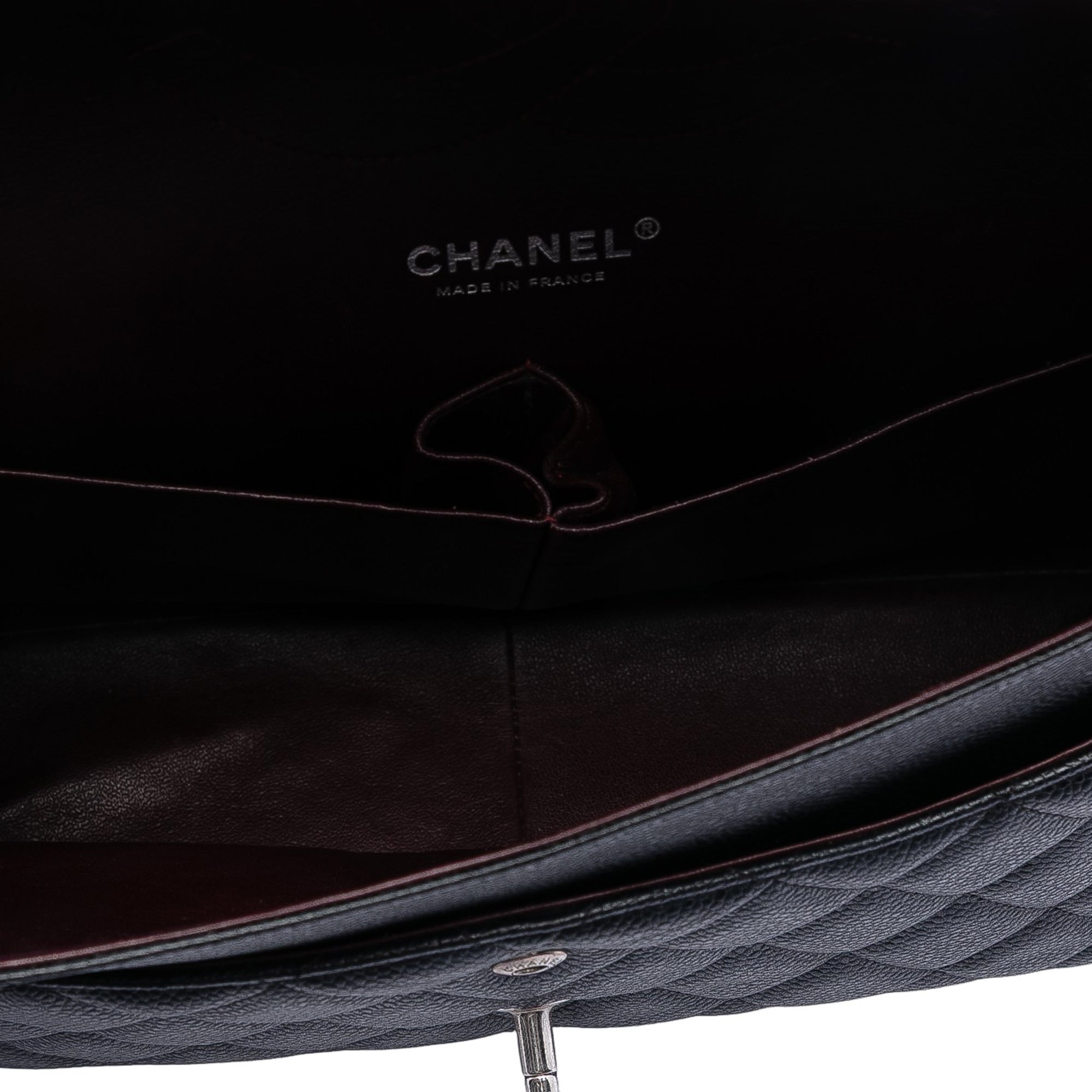 Chanel Jumbo Classic Caviar Double Flap - image 4