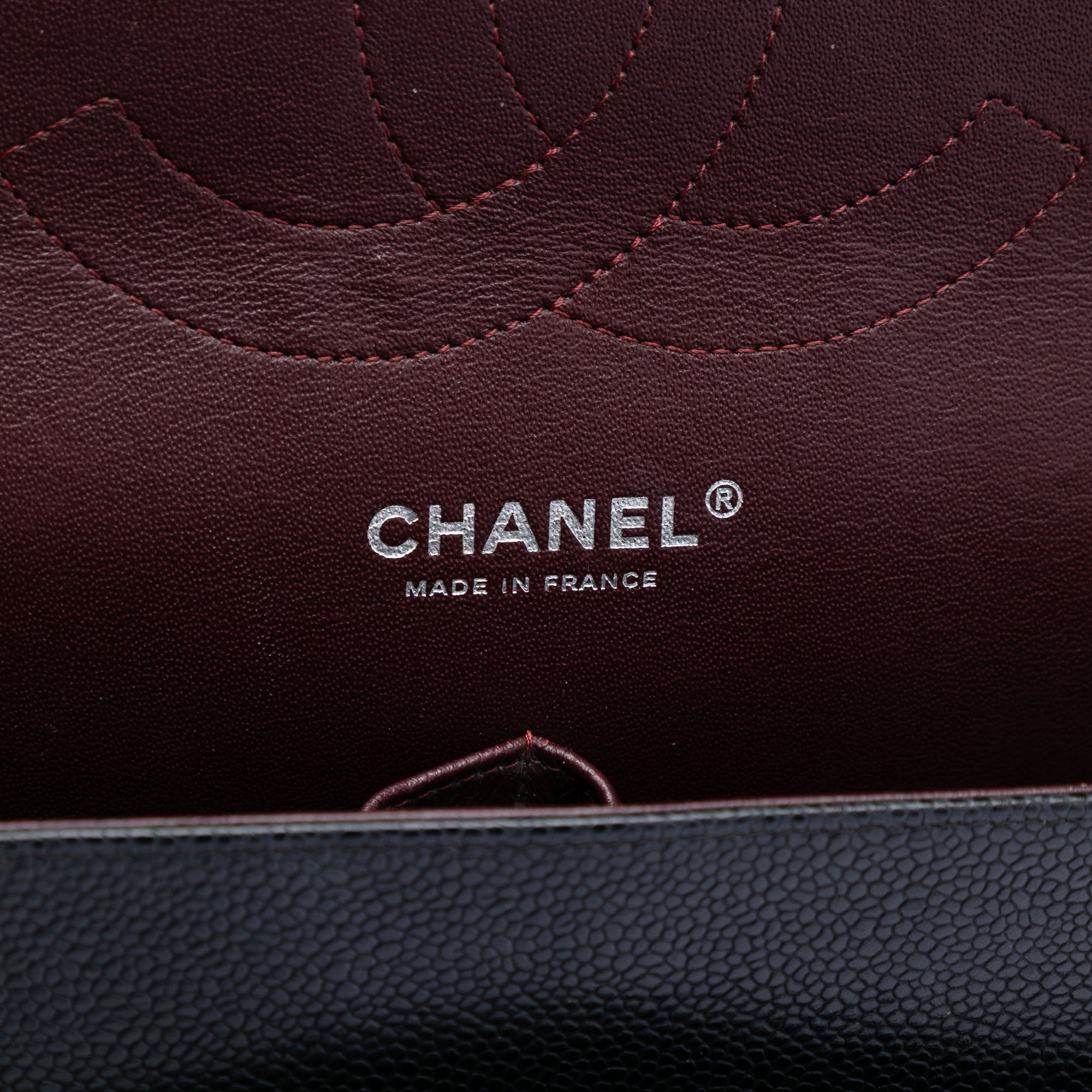Chanel Jumbo Classic Caviar Double Flap - image 5