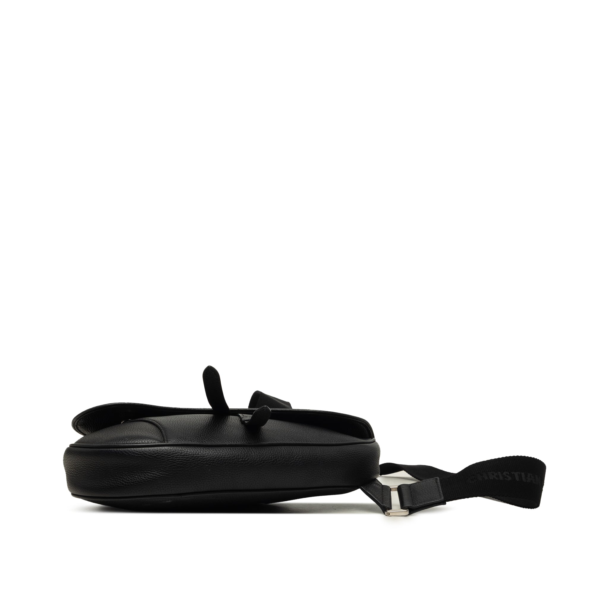 Dior Grained Calfskin Saddle Bag - image 3