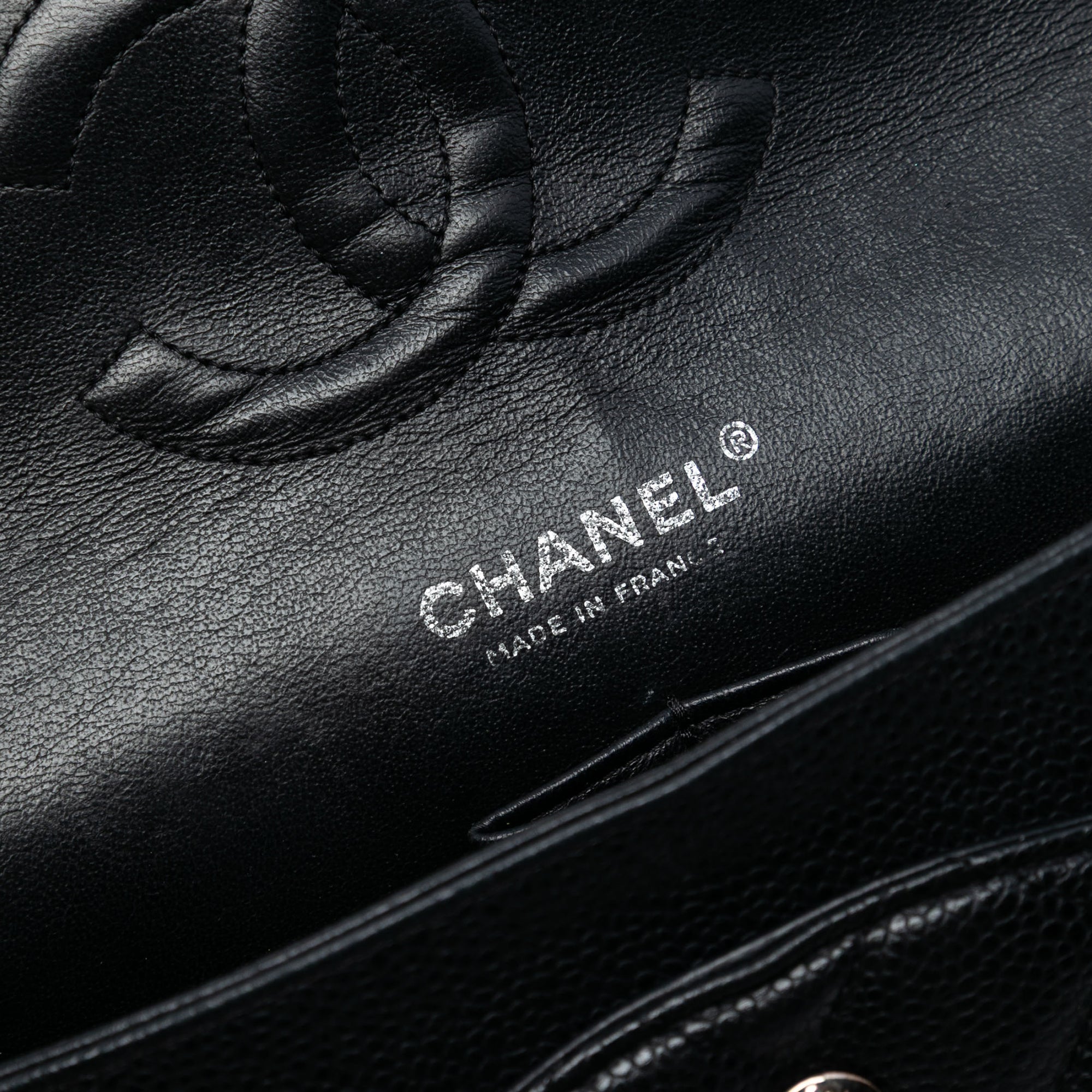 Chanel Medium Classic Caviar Double Flap - image 5