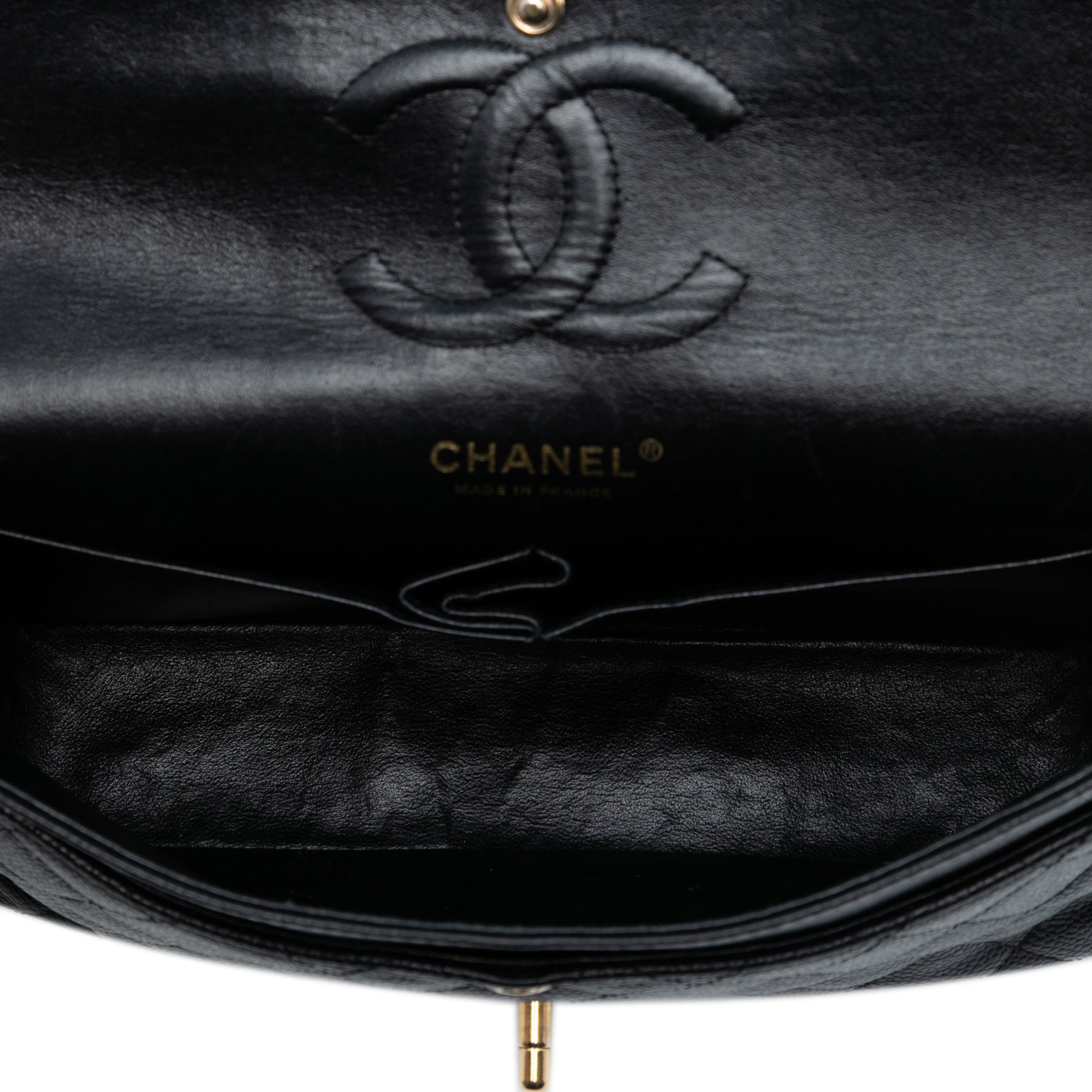Chanel Medium Classic Caviar Double Flap - image 4