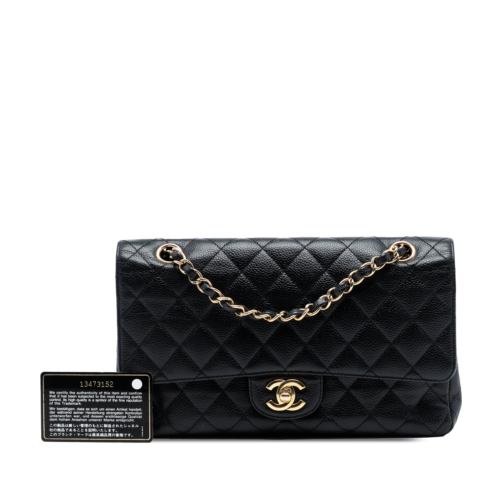 Chanel Medium Classic Caviar Double Flap - image 8