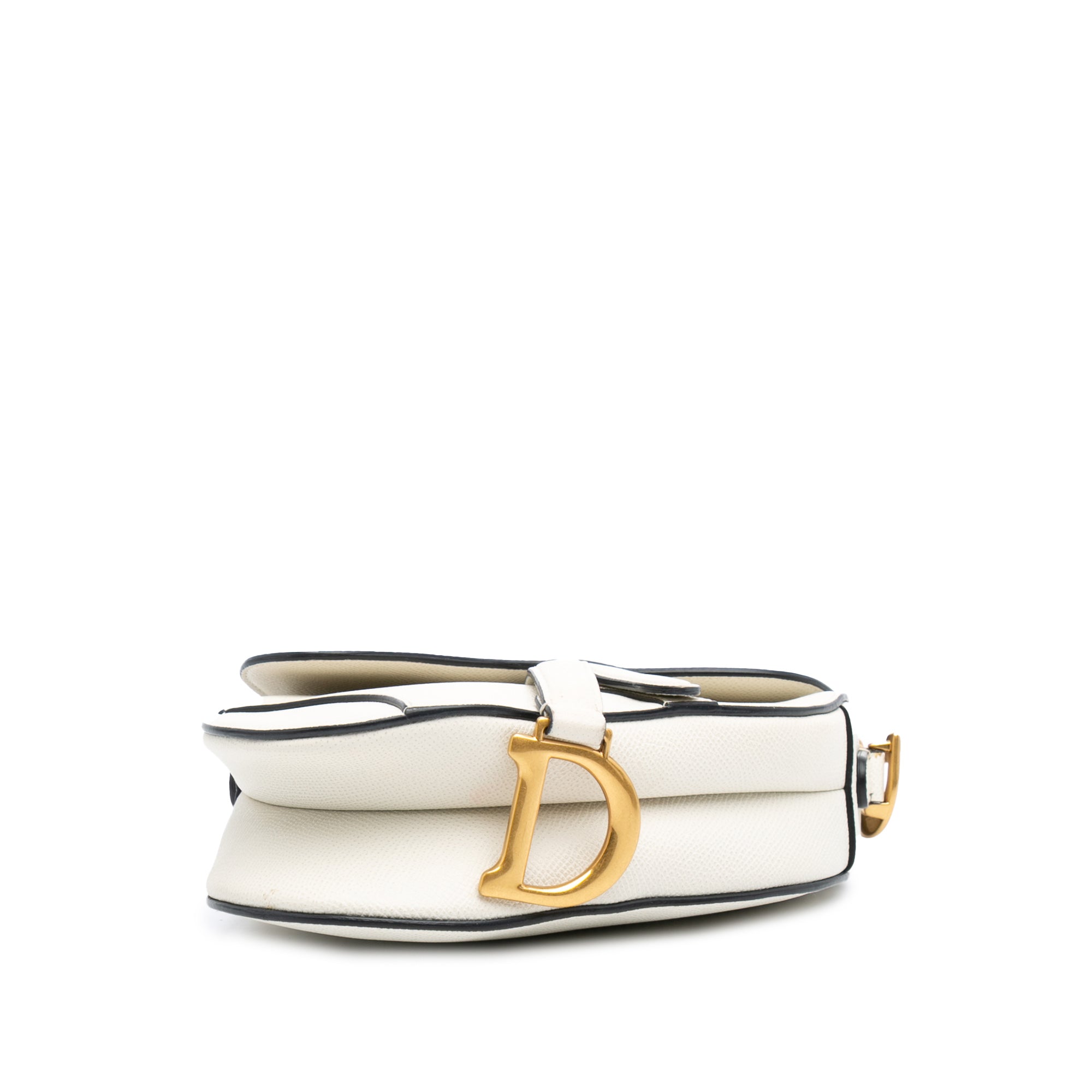 Dior Mini Grained Calfskin Saddle Bag - image 3