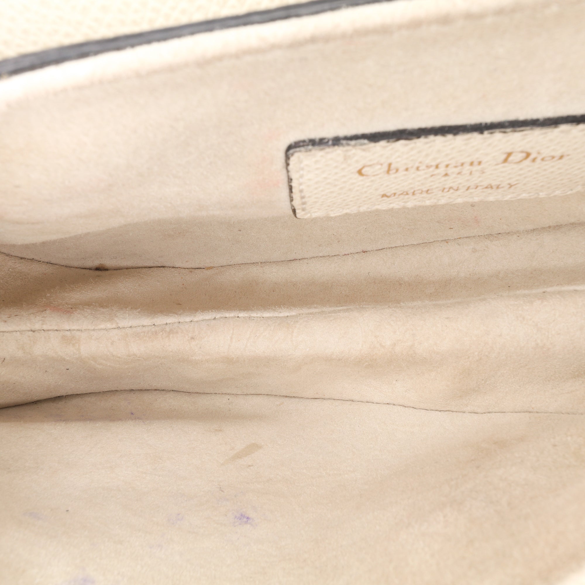 Dior Mini Grained Calfskin Saddle Bag - image 4