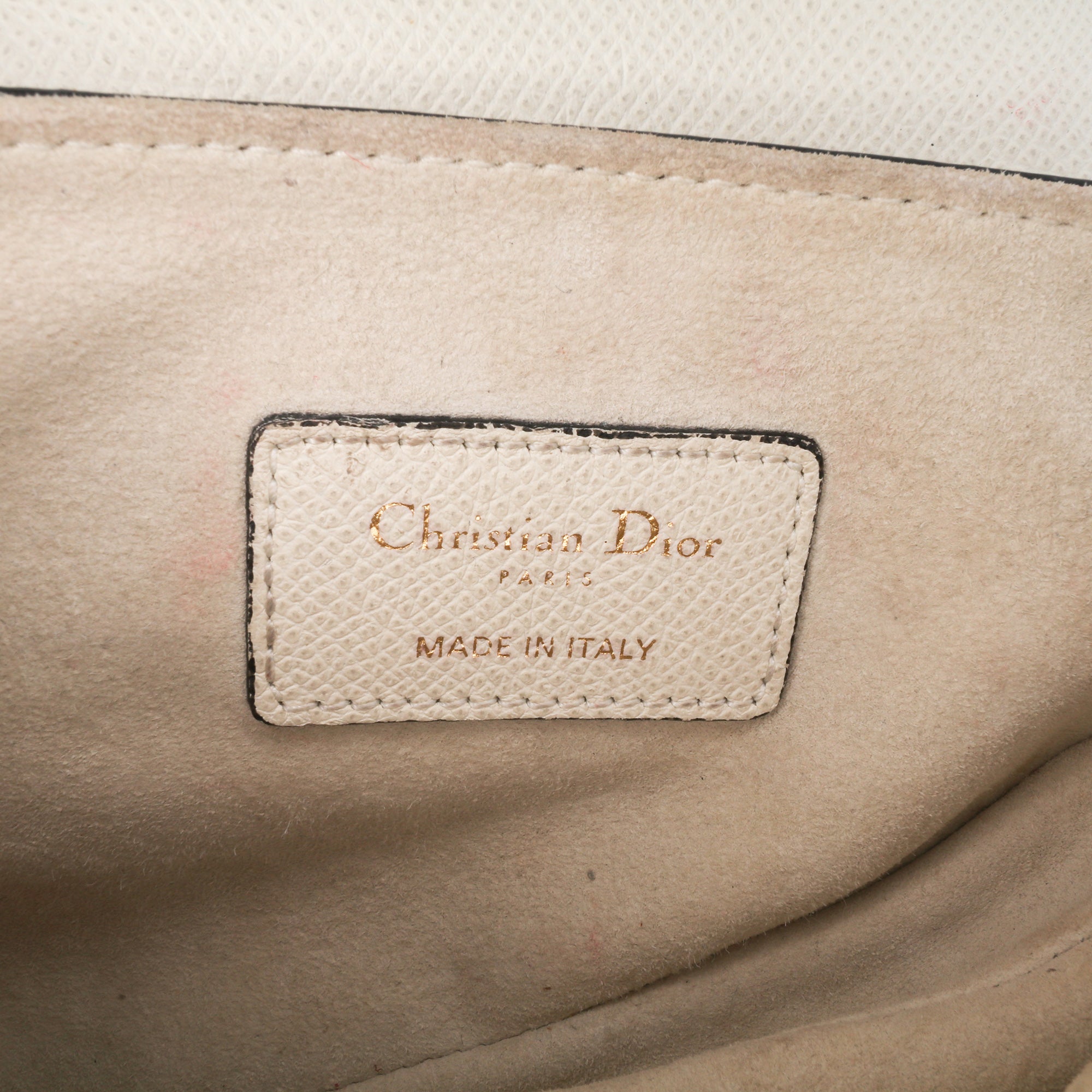 Dior Mini Grained Calfskin Saddle Bag - image 5