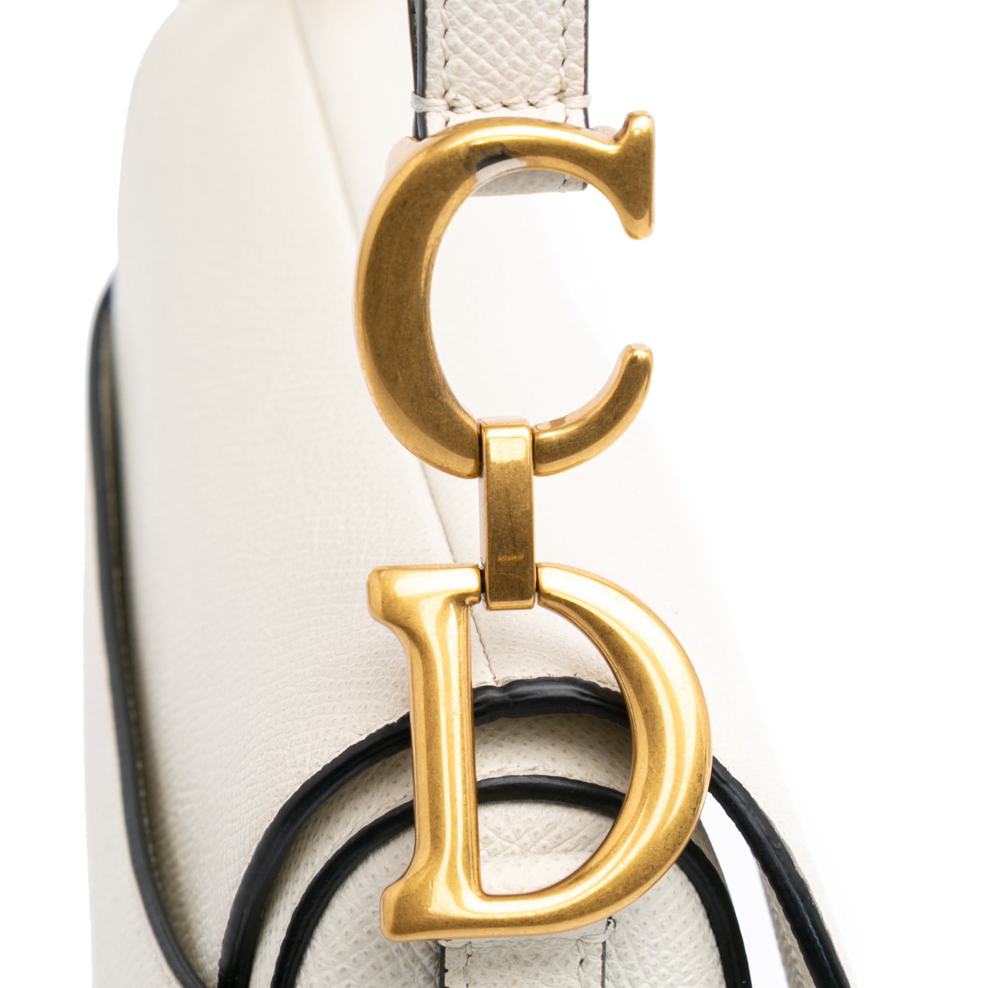 Dior Mini Grained Calfskin Saddle Bag - image 7