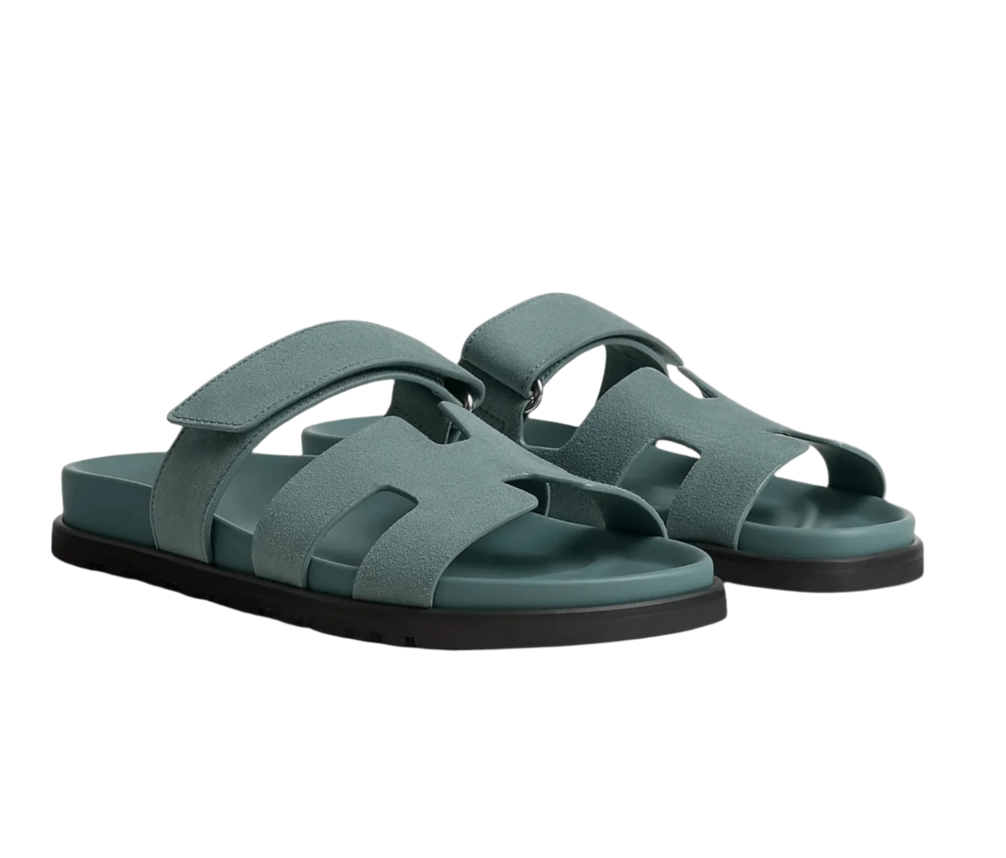 Hermes Chypre Sandals Suede Goatskin Women - The Refined Luxury