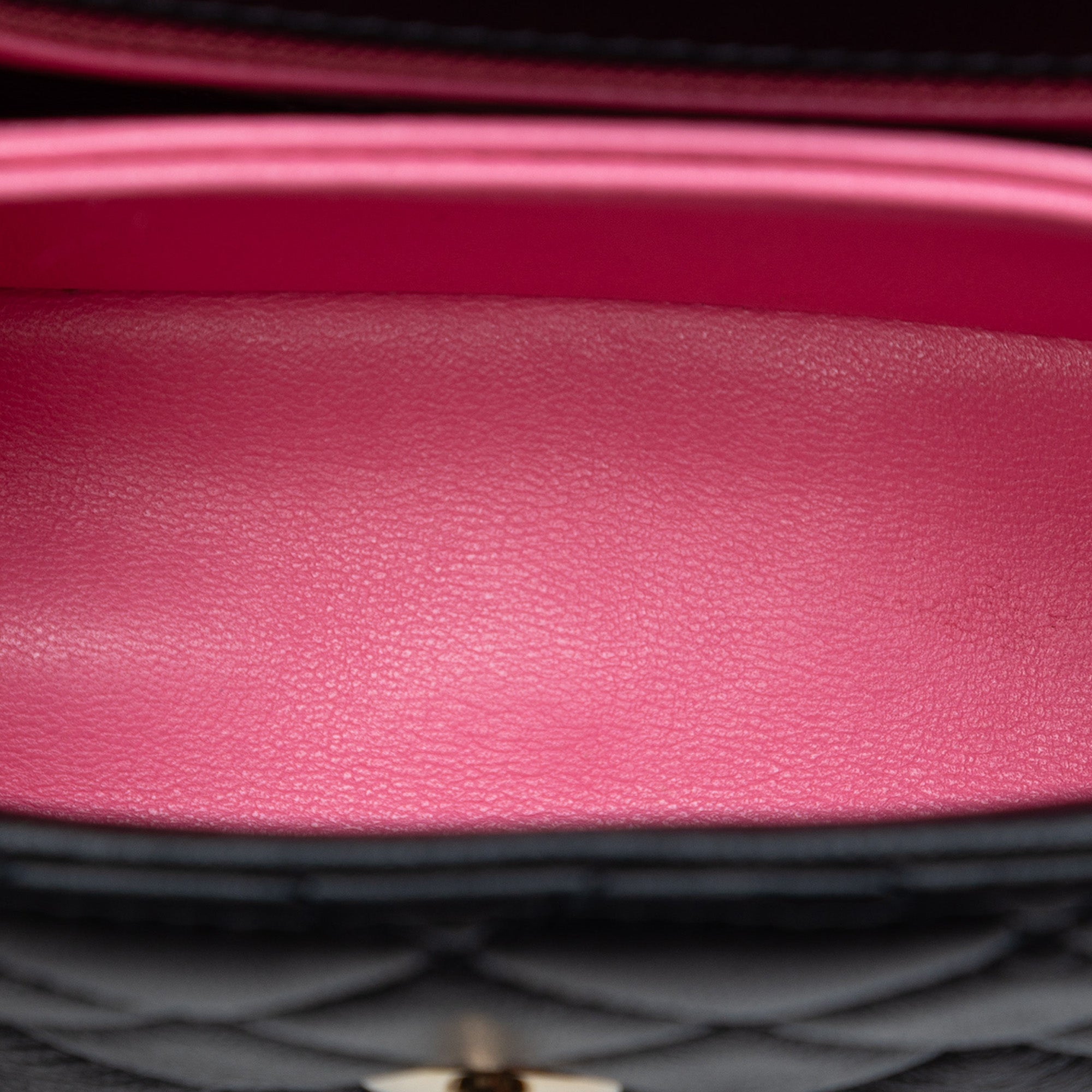 Chanel Extra Mini Quilted Lambskin Rainbow Coco Top Handle Bag - image 4