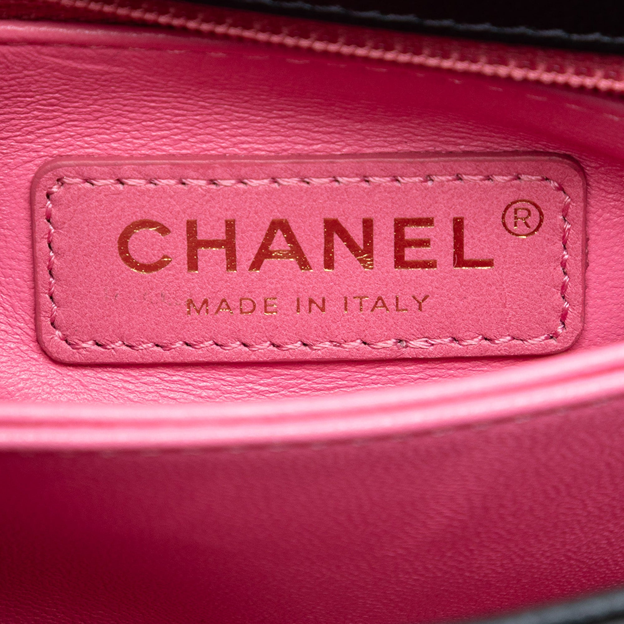 Chanel Extra Mini Quilted Lambskin Rainbow Coco Top Handle Bag - image 5