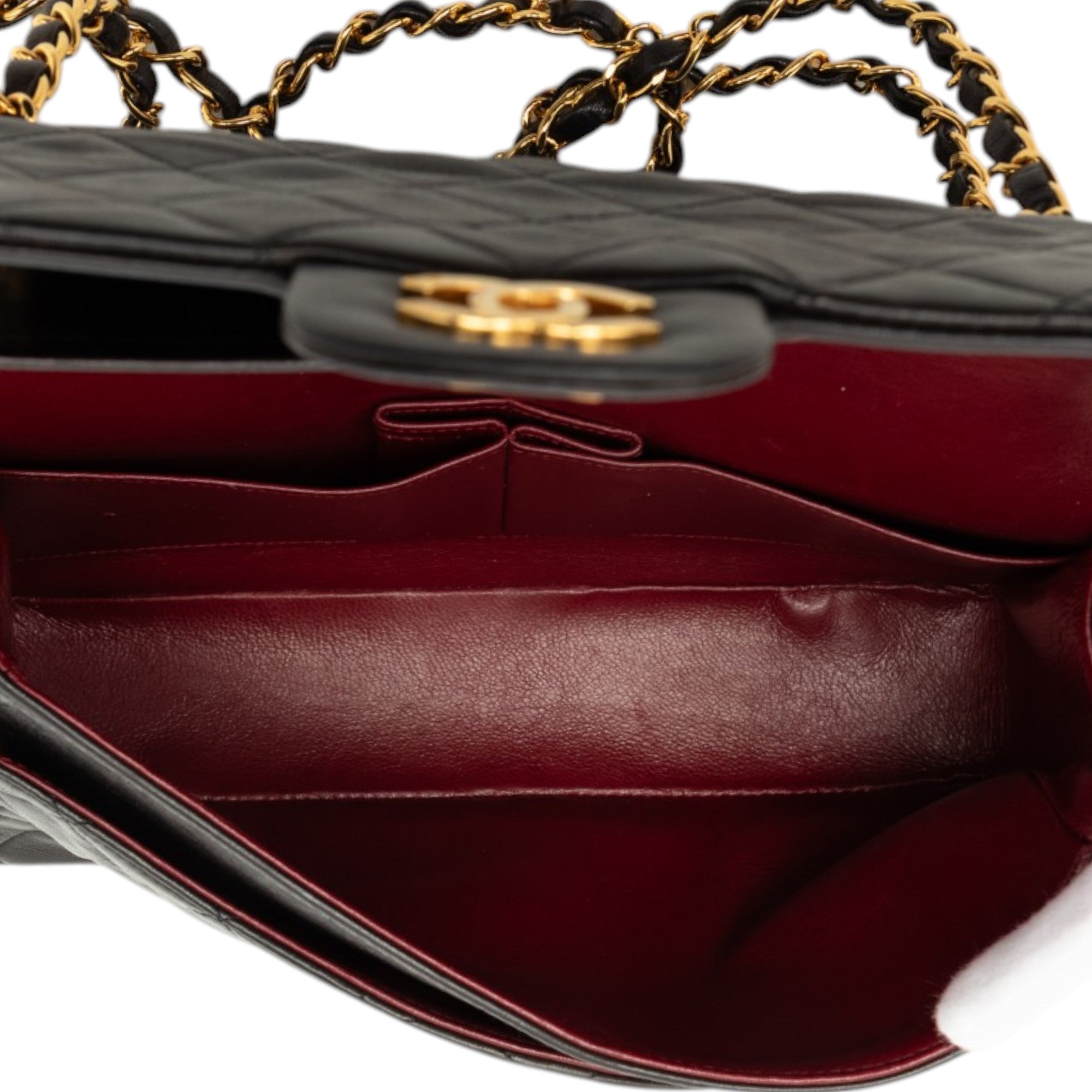Chanel Medium Classic Lambskin Double Flap - image 4