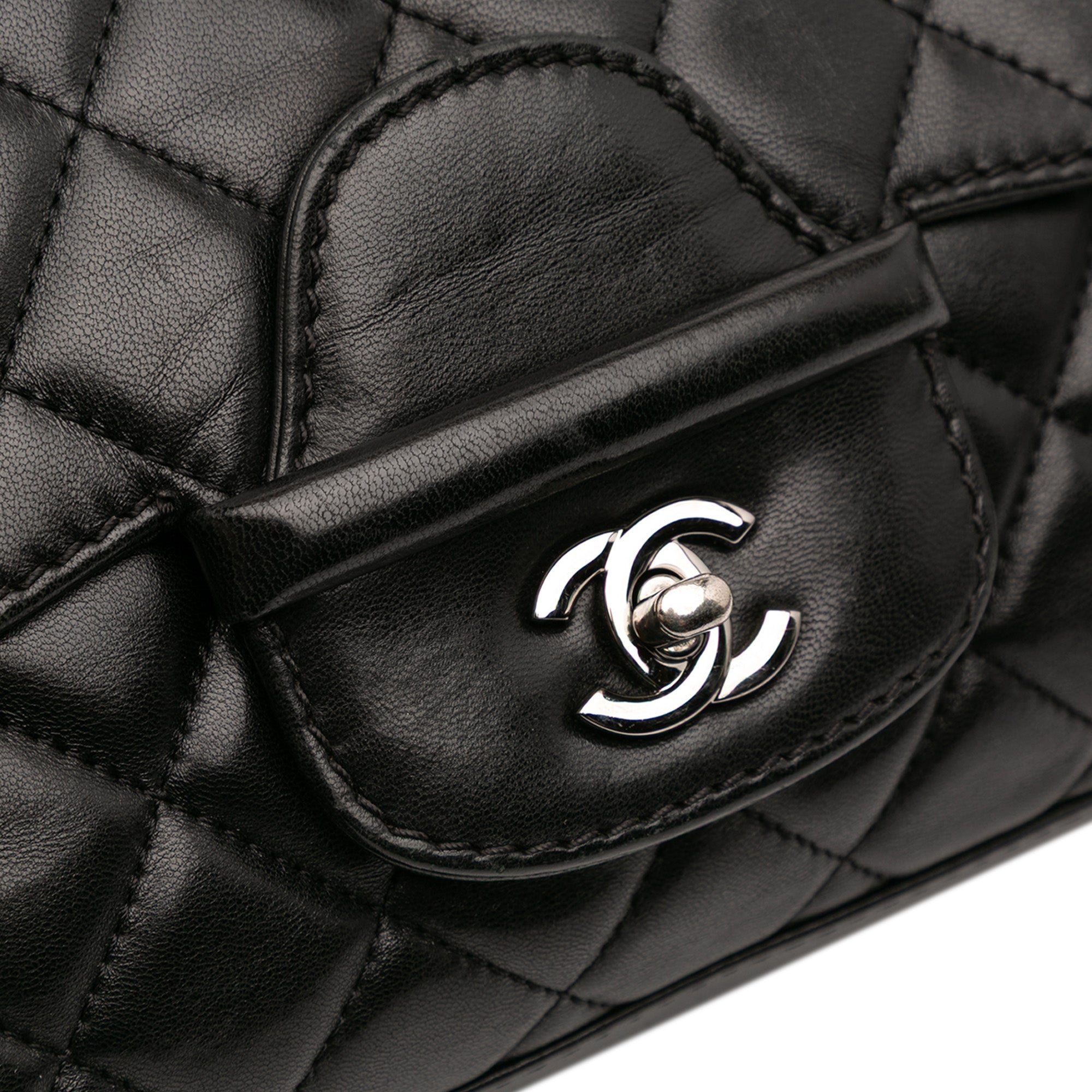 Chanel Small Quilted Lambskin Coco Loop Flap - image 12