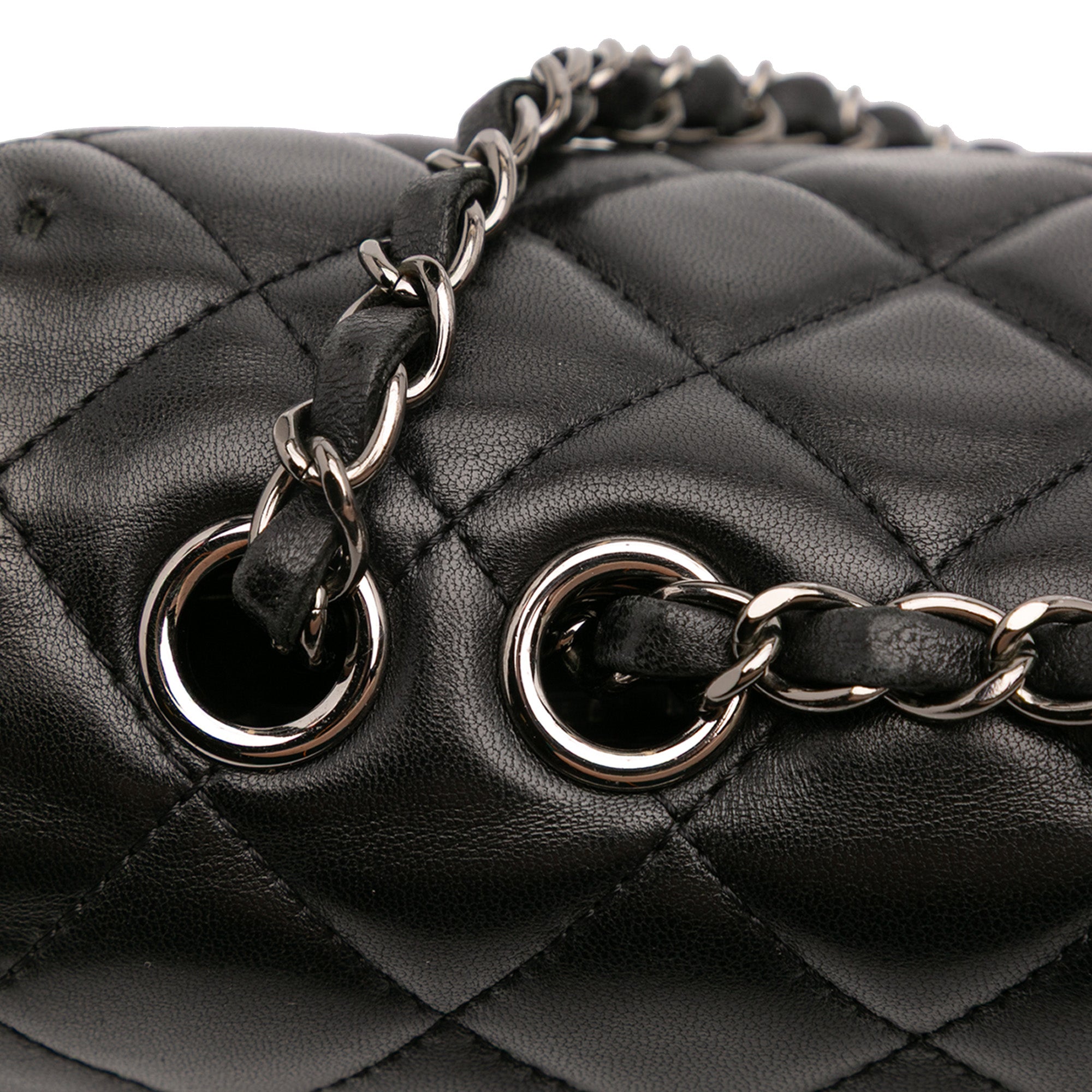 Chanel Small Quilted Lambskin Coco Loop Flap - image 13