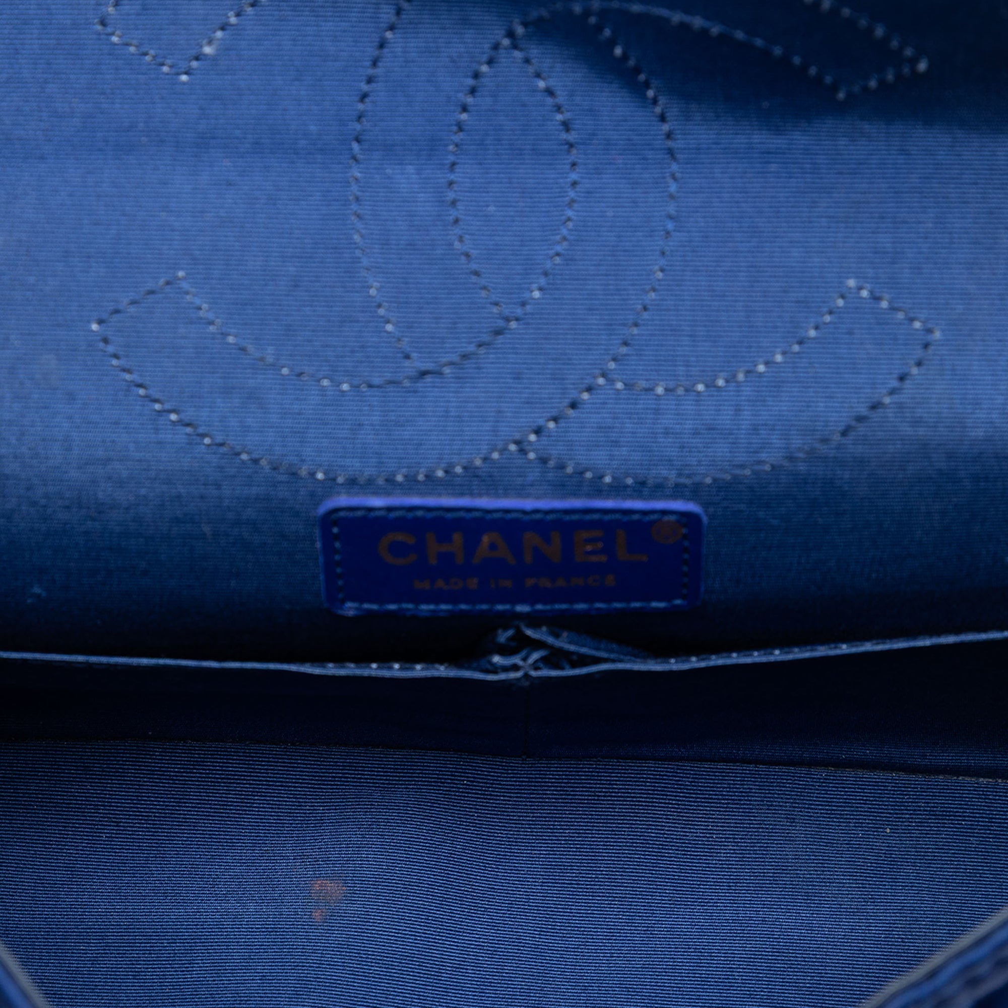 Chanel Quilted Satin Reissue 2.55 Double Flap 225 - image 4