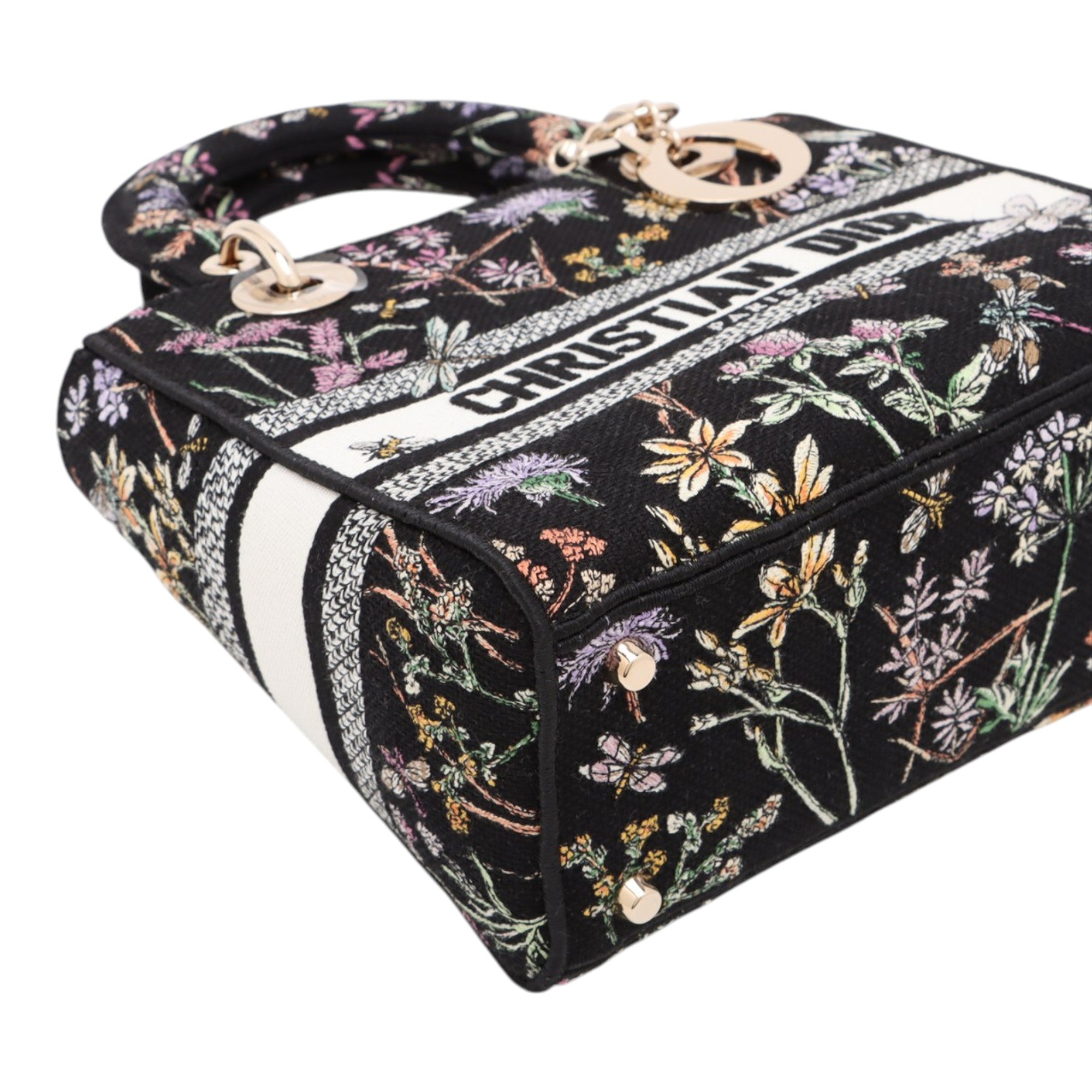 Dior Medium Embroidered Canvas Herbarium Lady D Lite - image 3