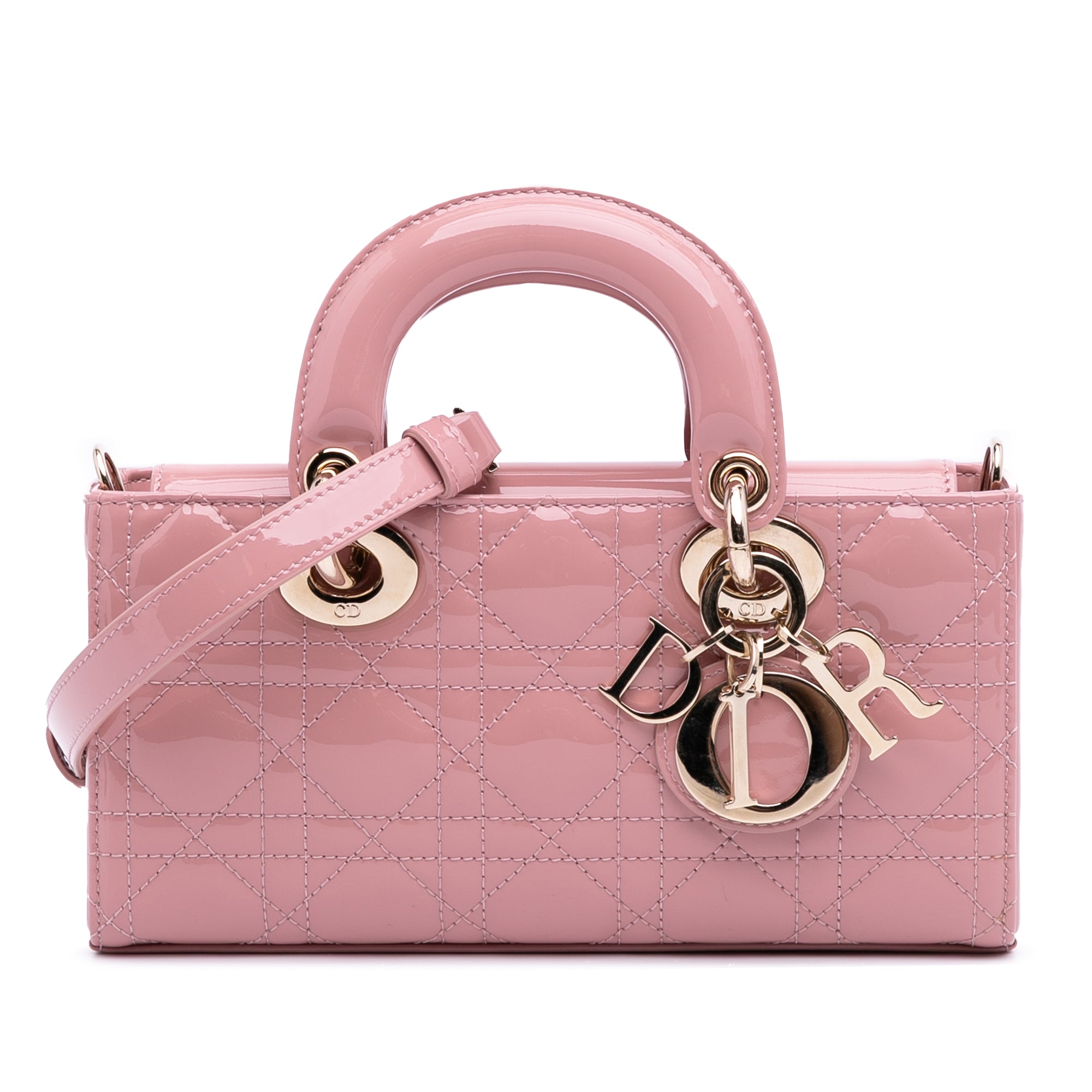 Dior Small Patent Cannage Lady D Joy - image 1