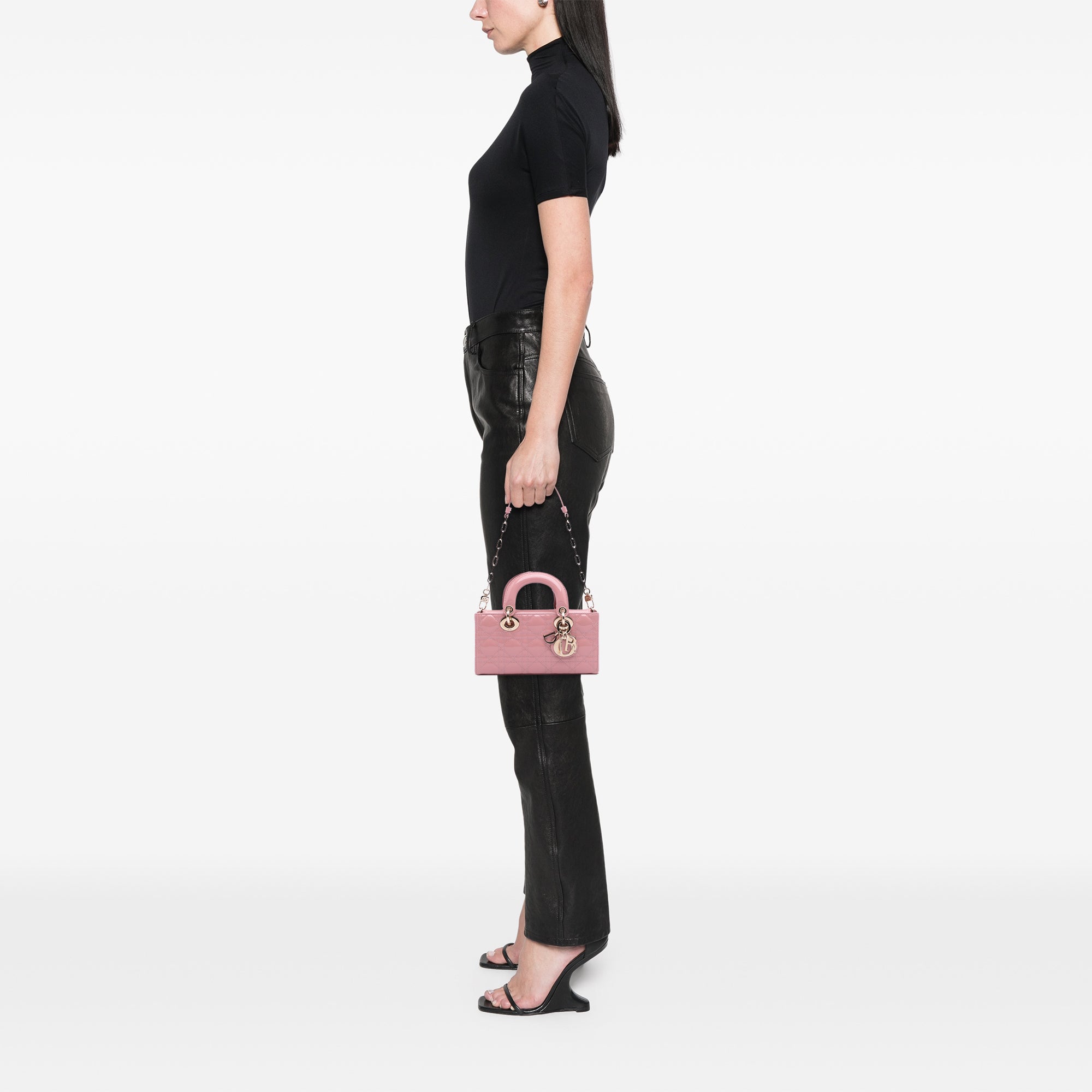 Dior Small Patent Cannage Lady D Joy - image 12