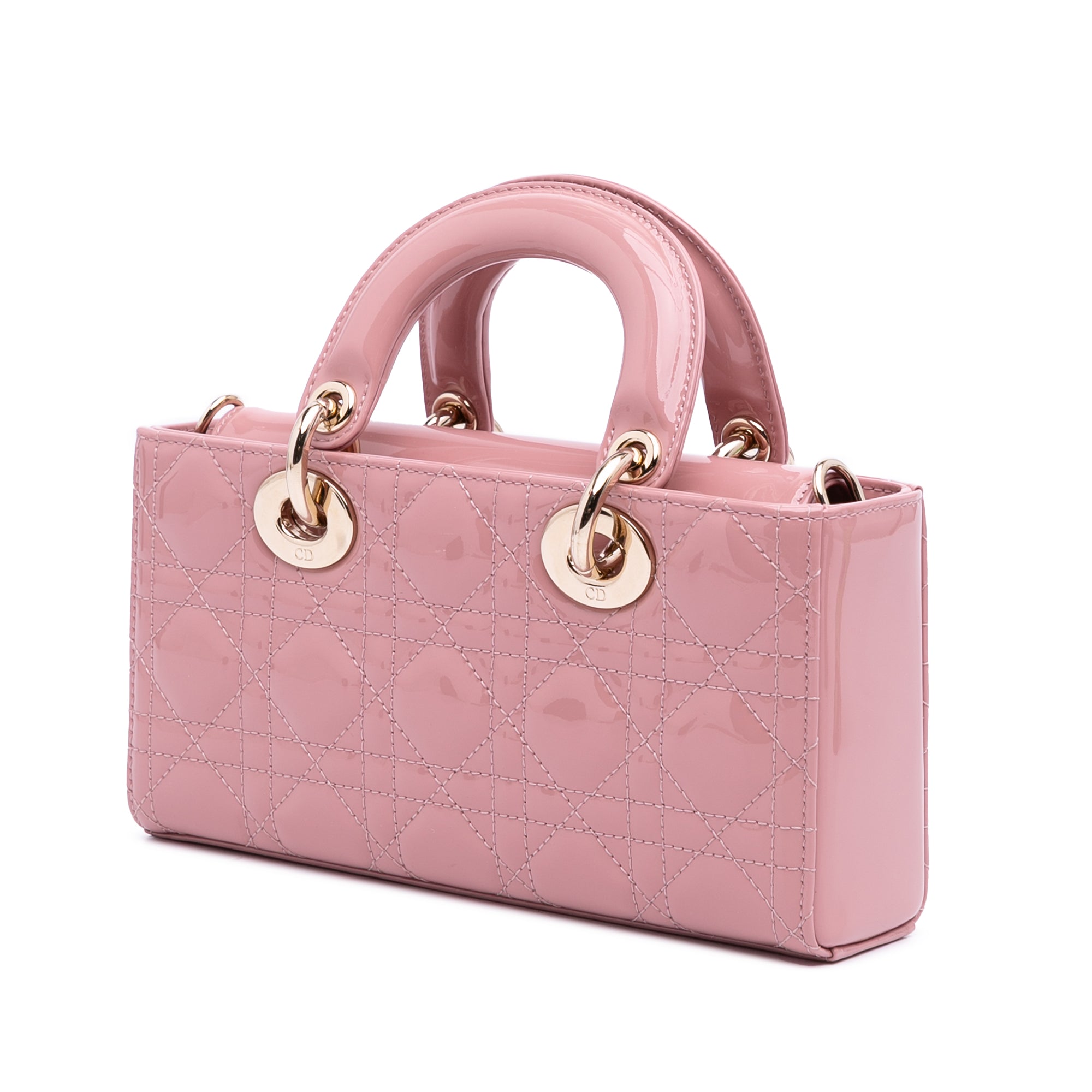 Dior Small Patent Cannage Lady D Joy - image 2