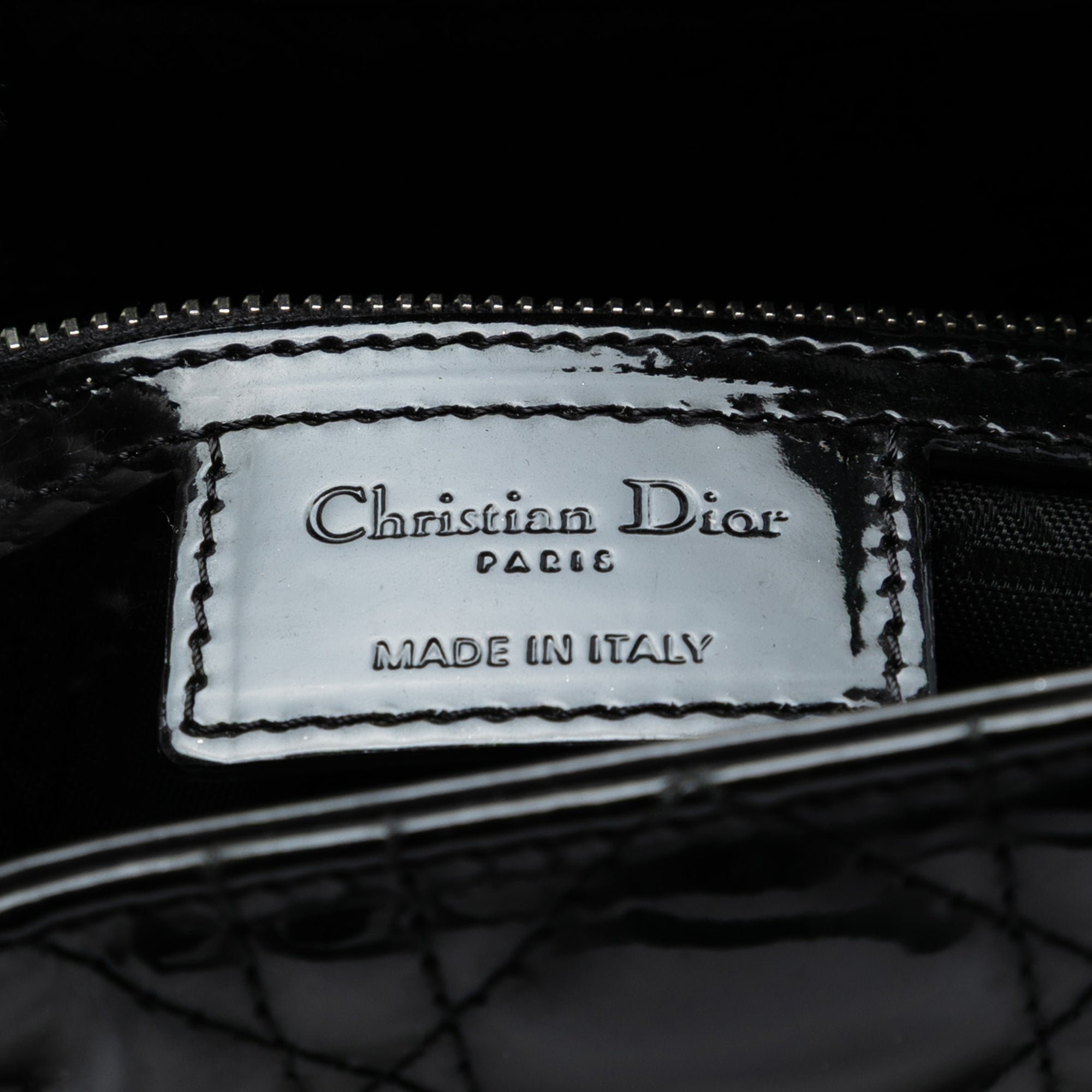 Dior Large Patent Cannage Lady Dior - image 5