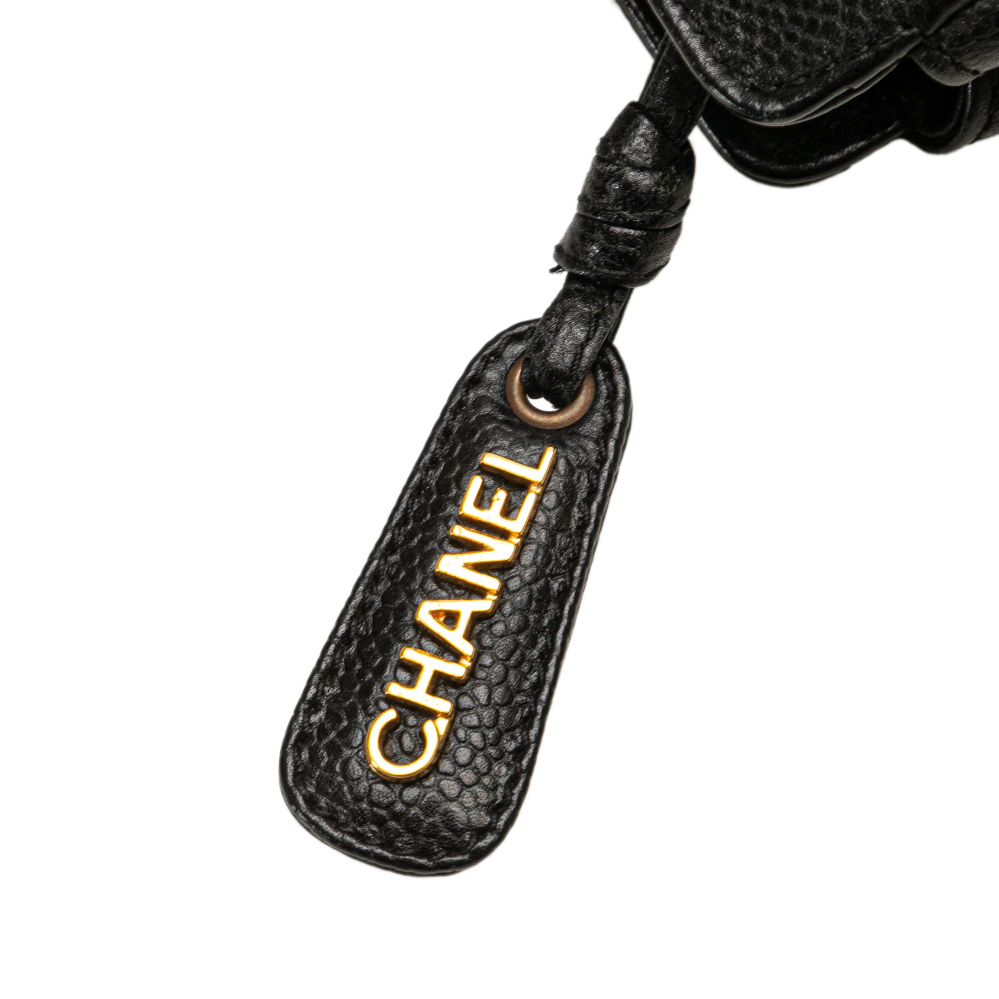 Chanel Triple CC Caviar Shoulder Bag - image 8