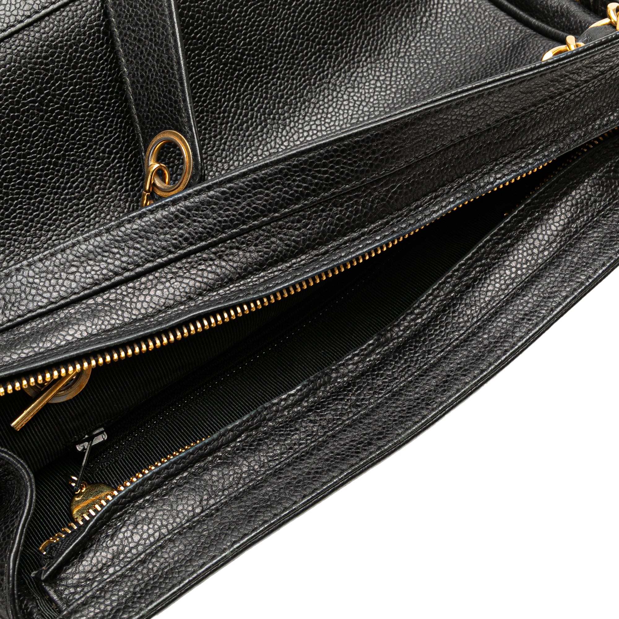 Chanel Triple CC Caviar Shoulder Bag - image 9
