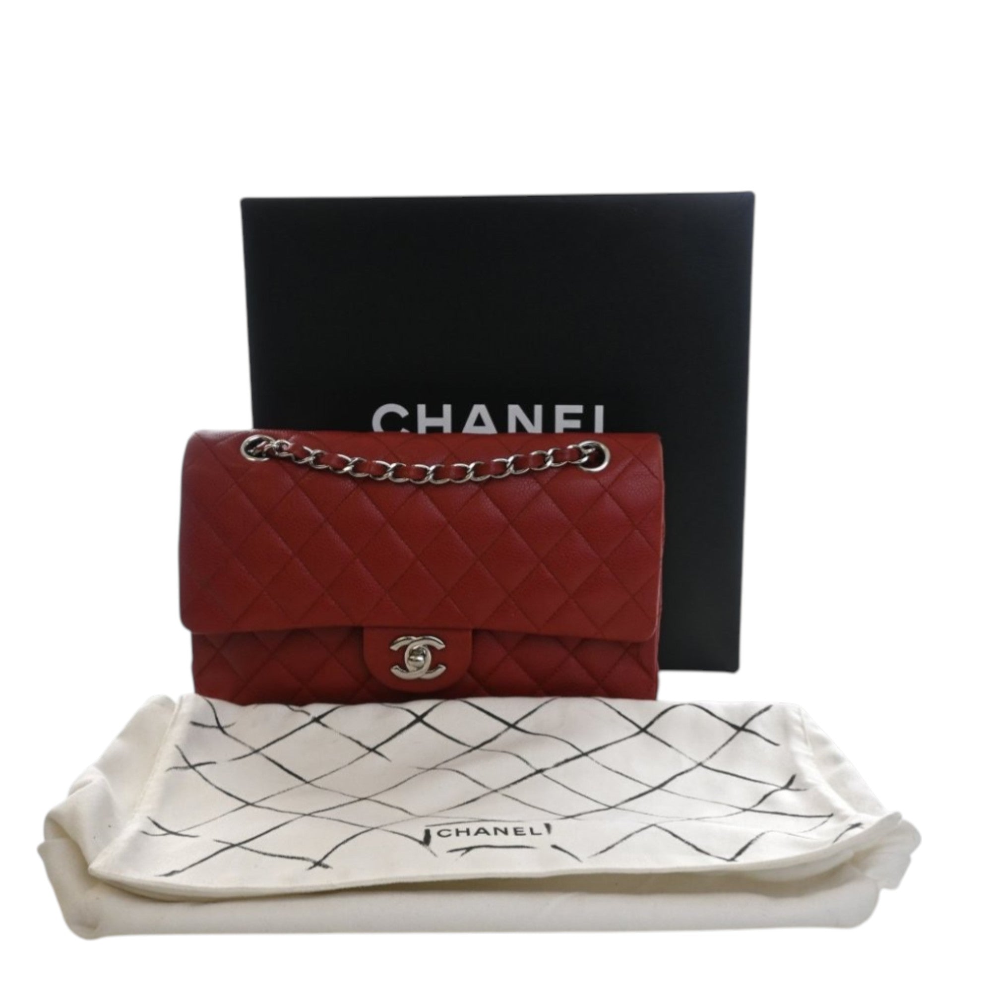 Chanel Medium Classic Caviar Double Flap - image 15