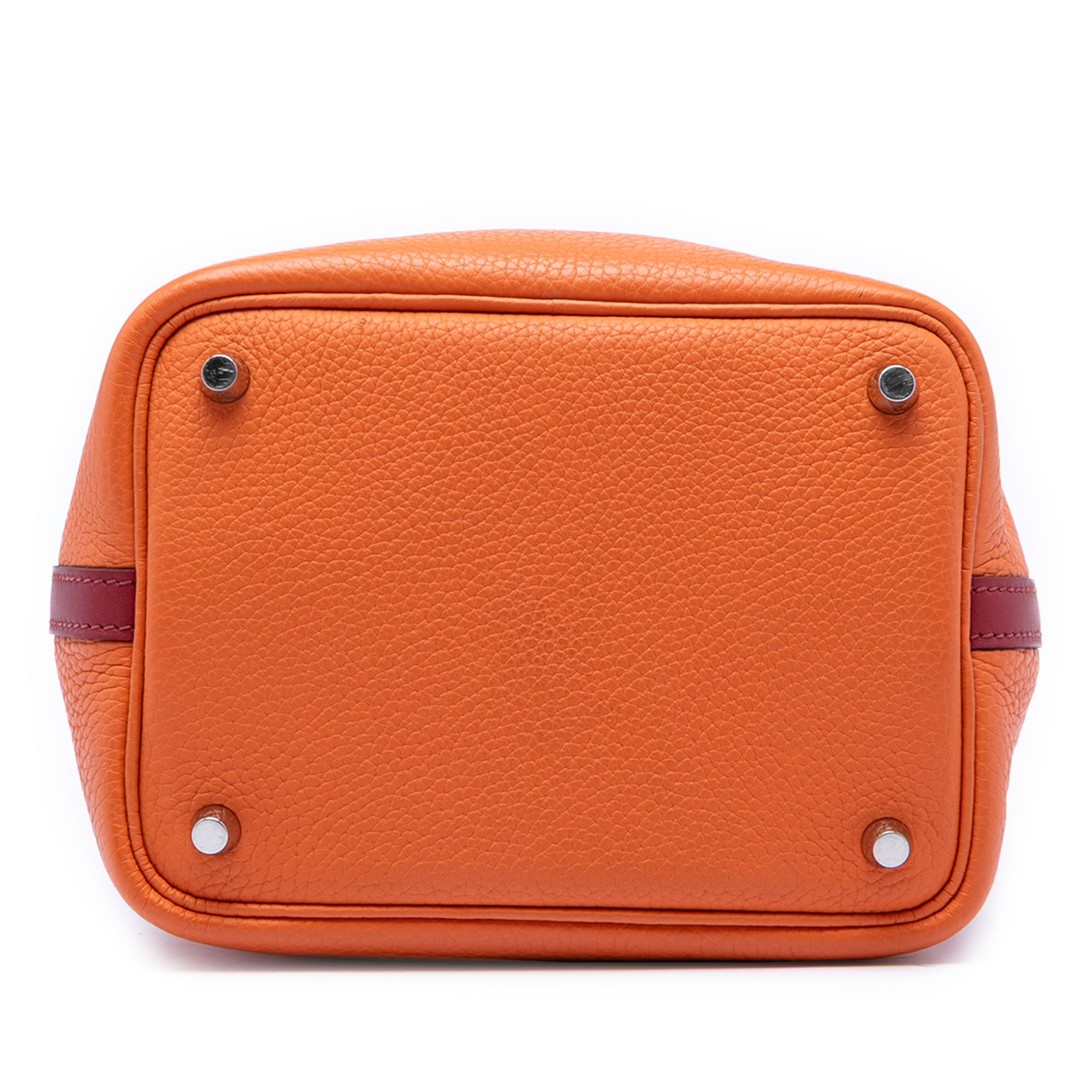 Hermès Bicolor Clemence and Swift Picotin Lock 18 - image 3