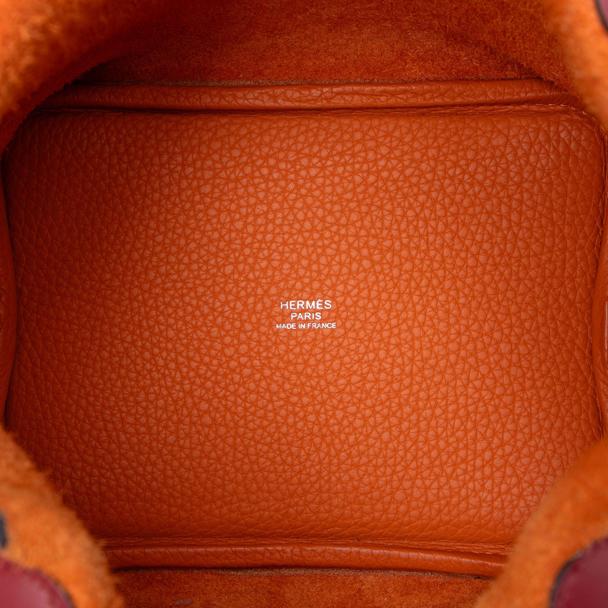 Hermès Bicolor Clemence and Swift Picotin Lock 18 - image 4