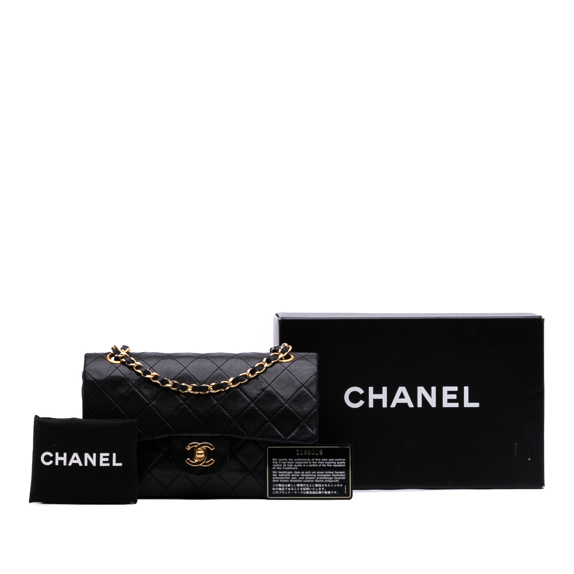 Chanel Small Classic Lambskin Double Flap - image 12