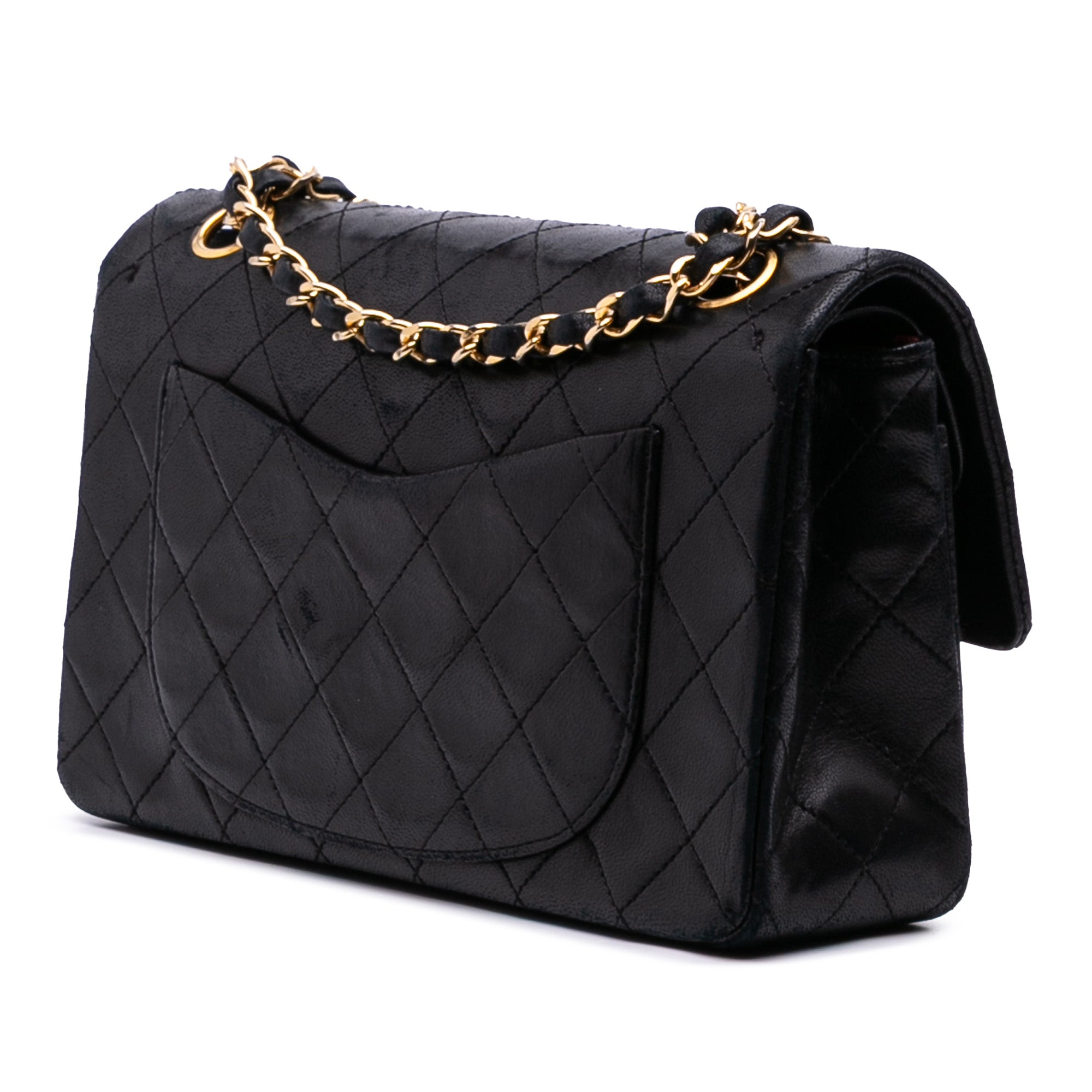 Chanel Small Classic Lambskin Double Flap - image 2