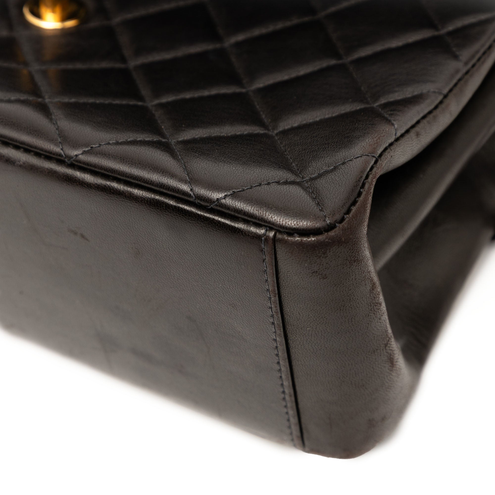 Chanel CC Quilted Lambskin Handbag - image 8