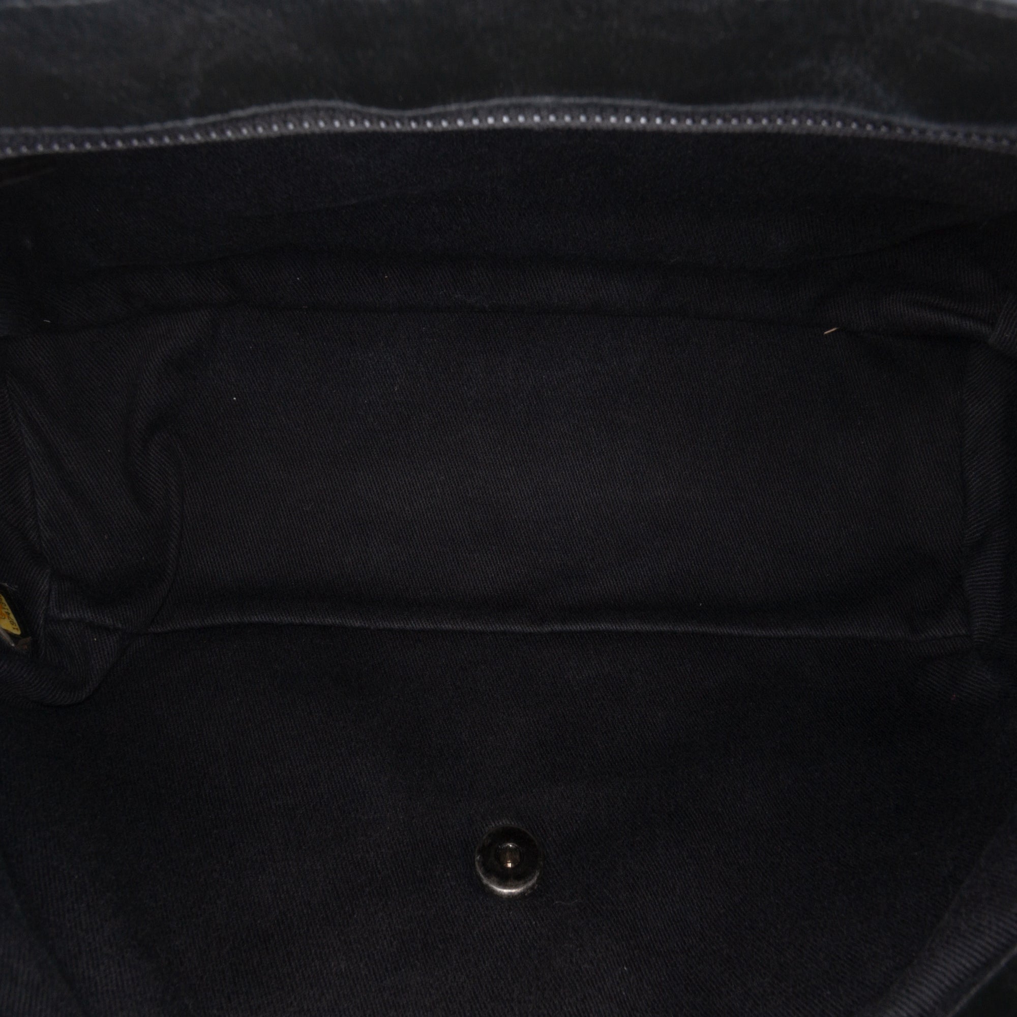 Chanel CC Quilted Washed Lambskin Studded Flap - image 4