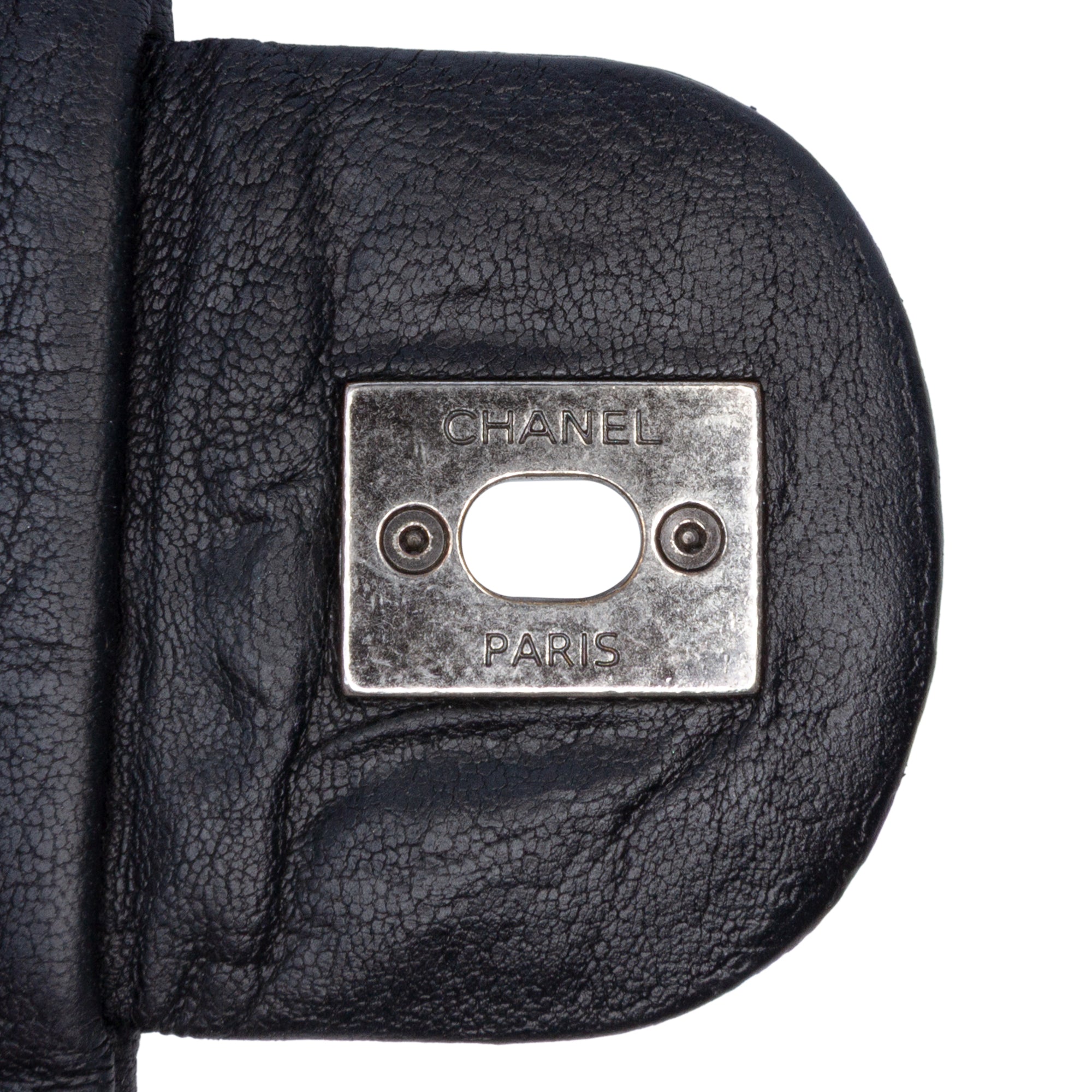 Chanel CC Quilted Washed Lambskin Studded Flap - image 7