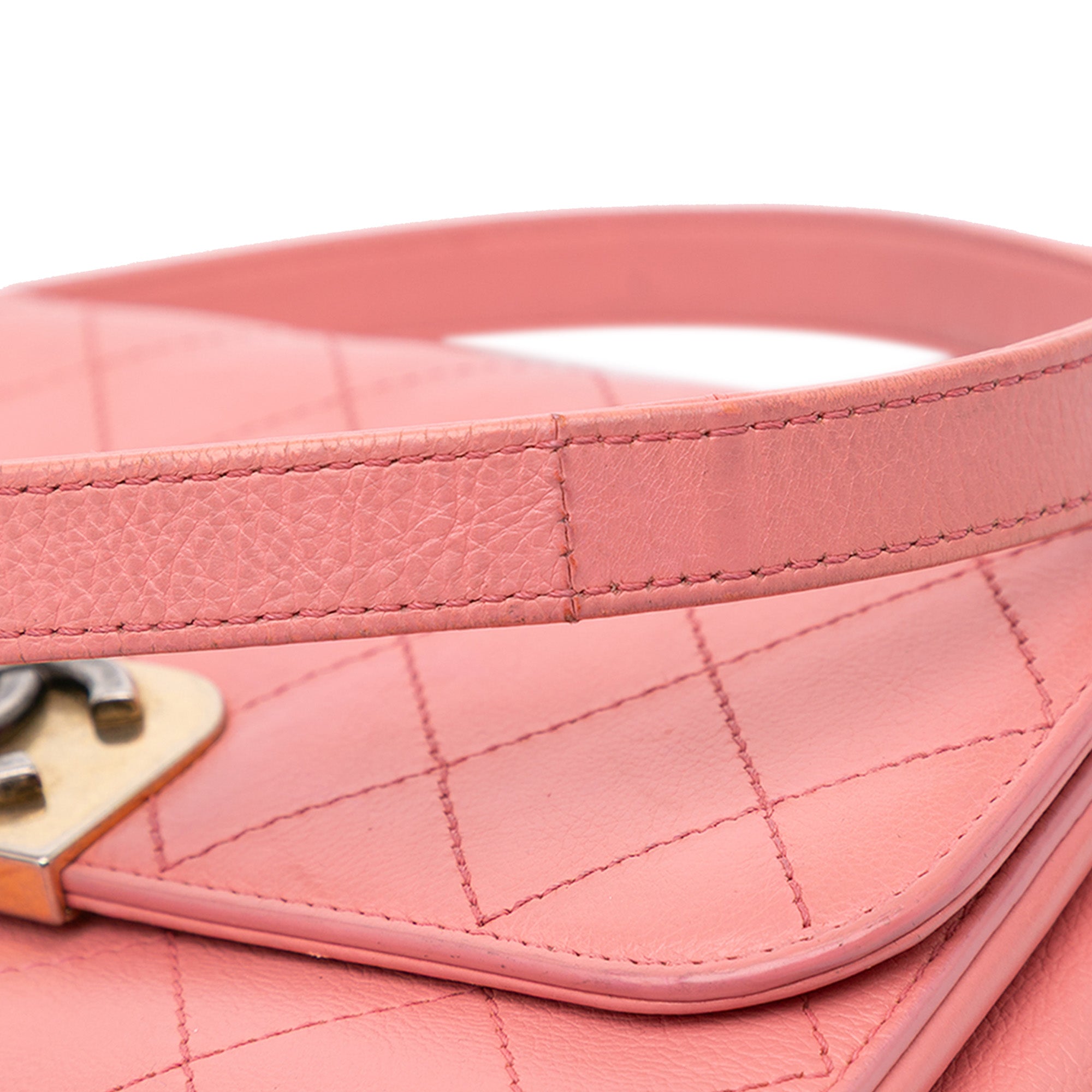 Chanel Quilted Calfskin Straight Lined Flap - image 12