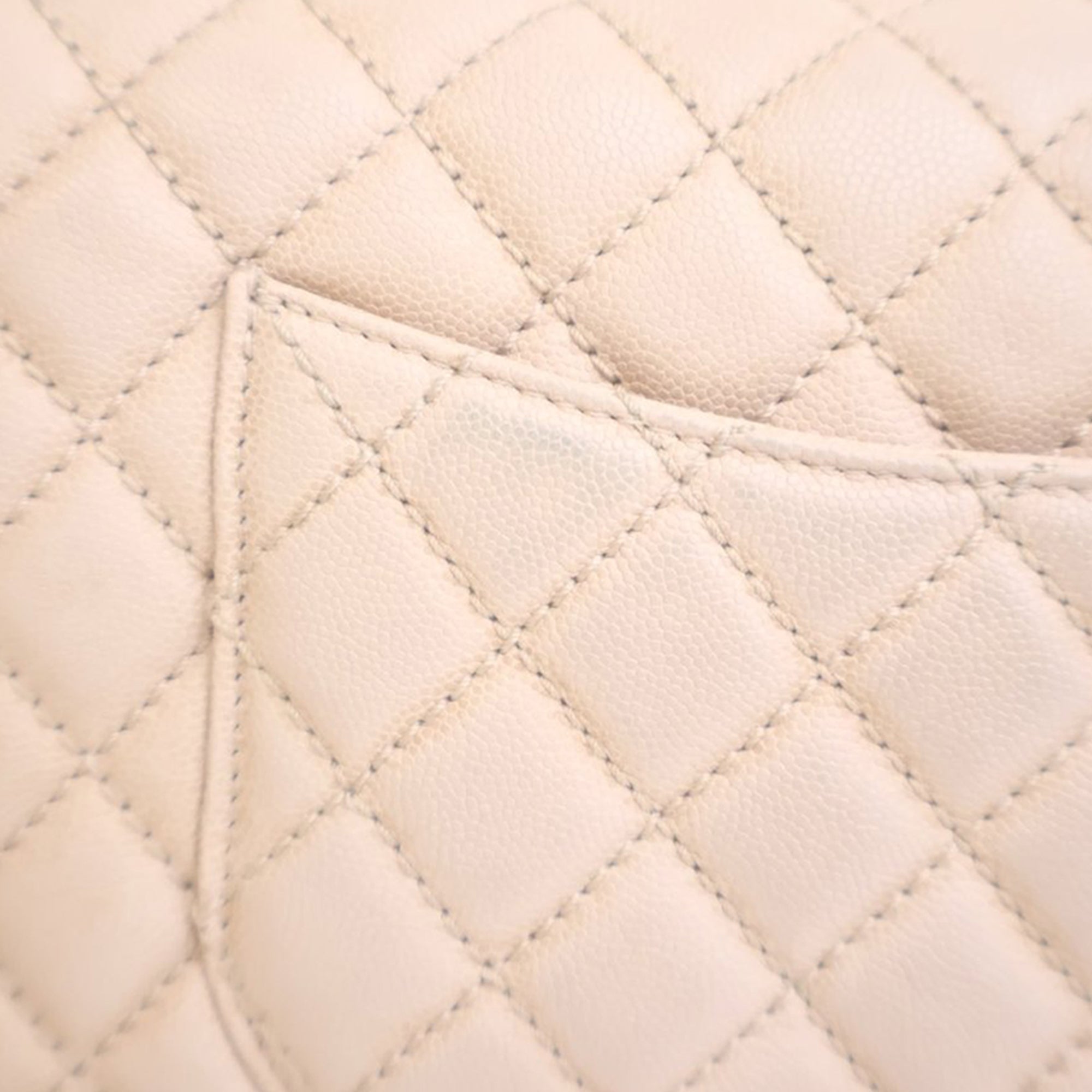 Chanel Medium Quilted Caviar Coco Top Handle Bag - image 7
