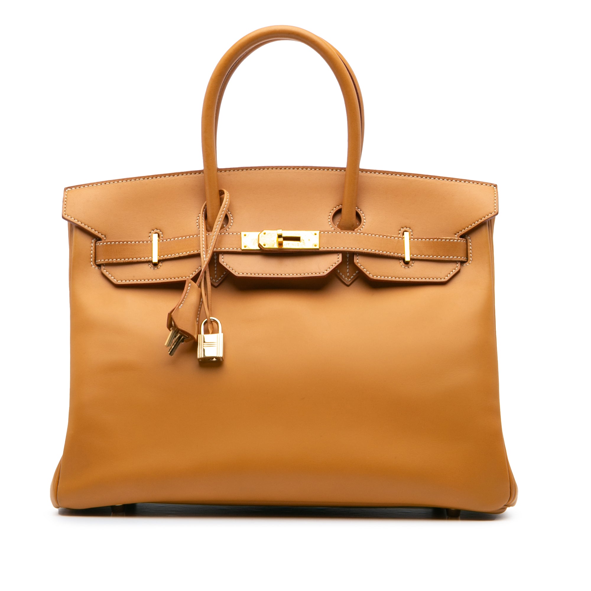Hermès Vache Natural Birkin Retourne 35 - image 1