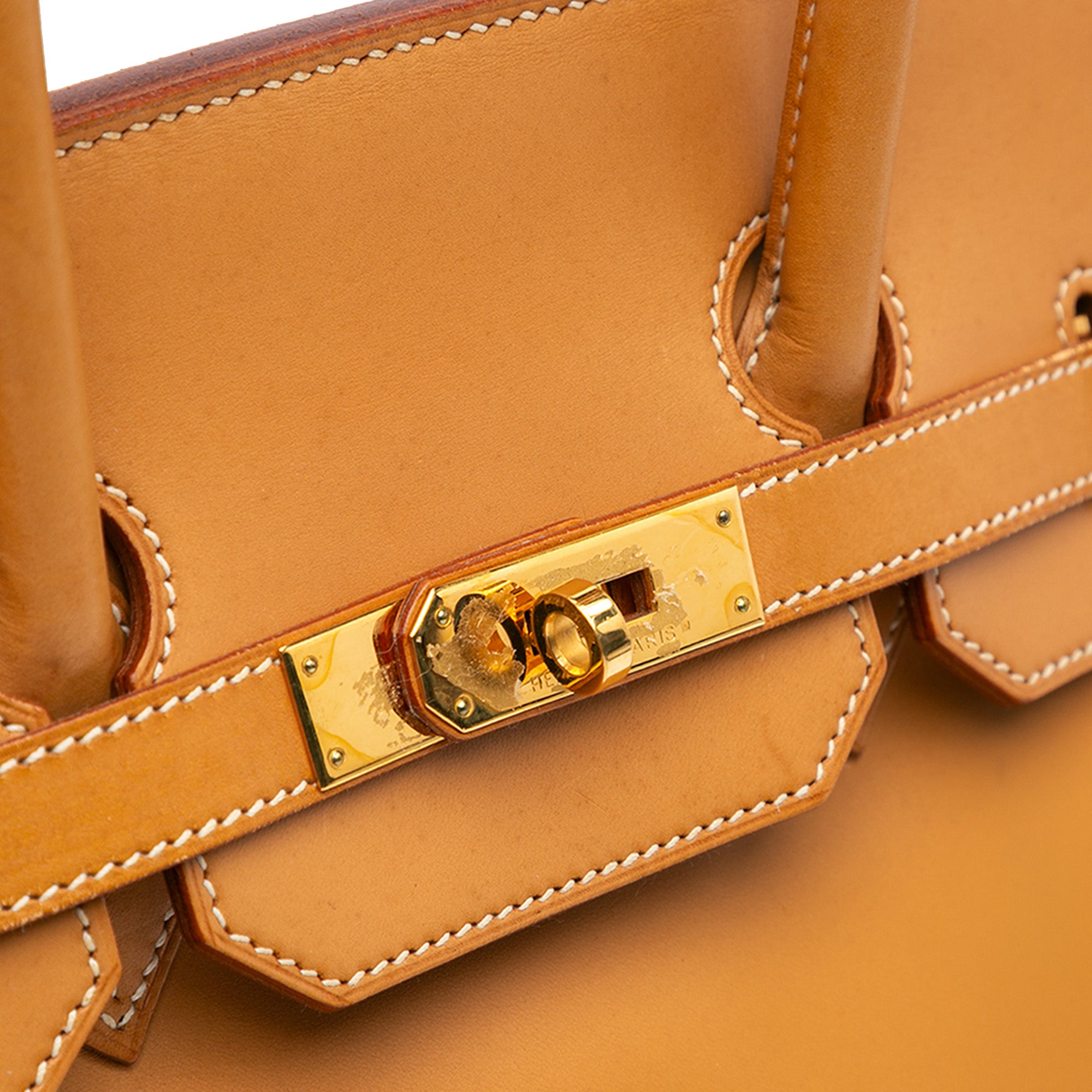 Hermès Vache Natural Birkin Retourne 35 - image 7