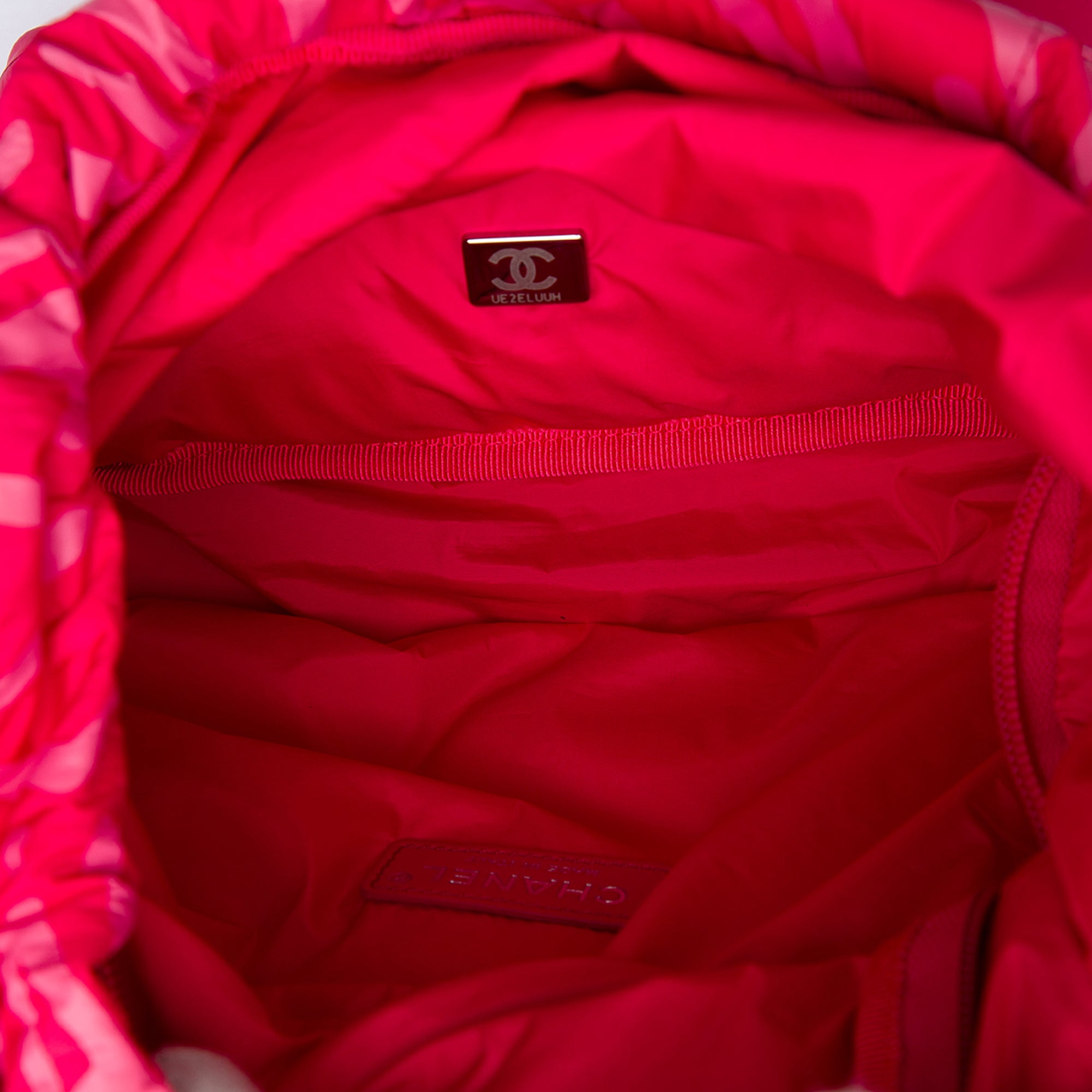 Chanel Printed Nylon Coco Neige Convertible Backpack - image 4