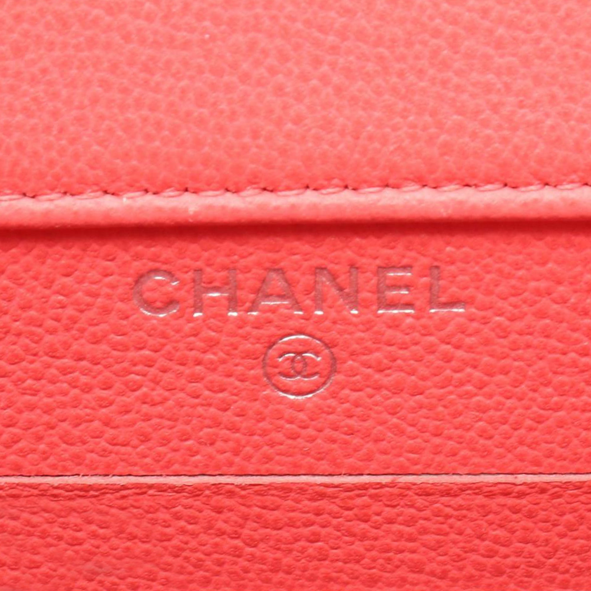 Chanel CC Quilted Caviar Phone Holder with Chain - image 4