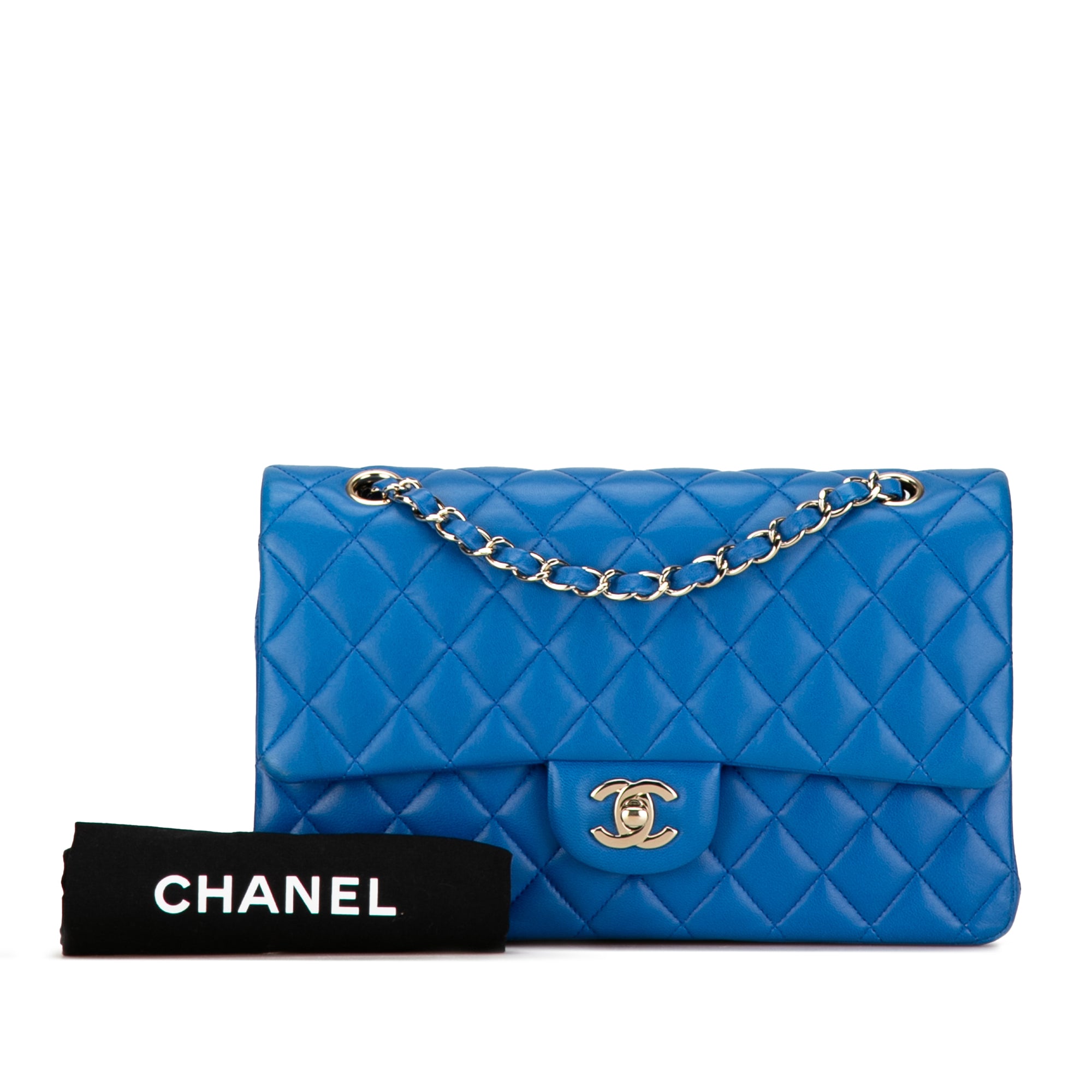 Chanel Medium Classic Lambskin Double Flap - image 16