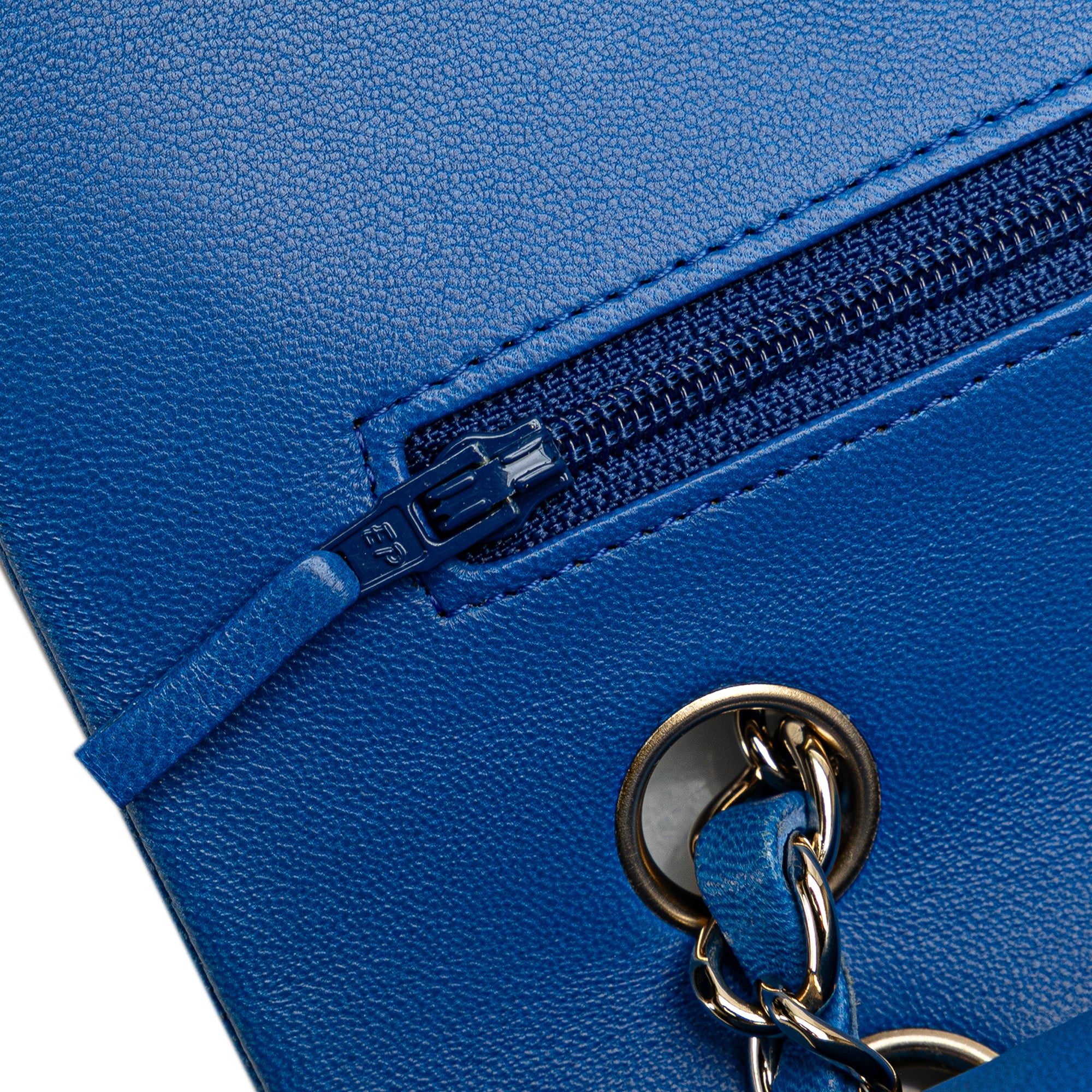 Chanel Medium Classic Lambskin Double Flap - image 9