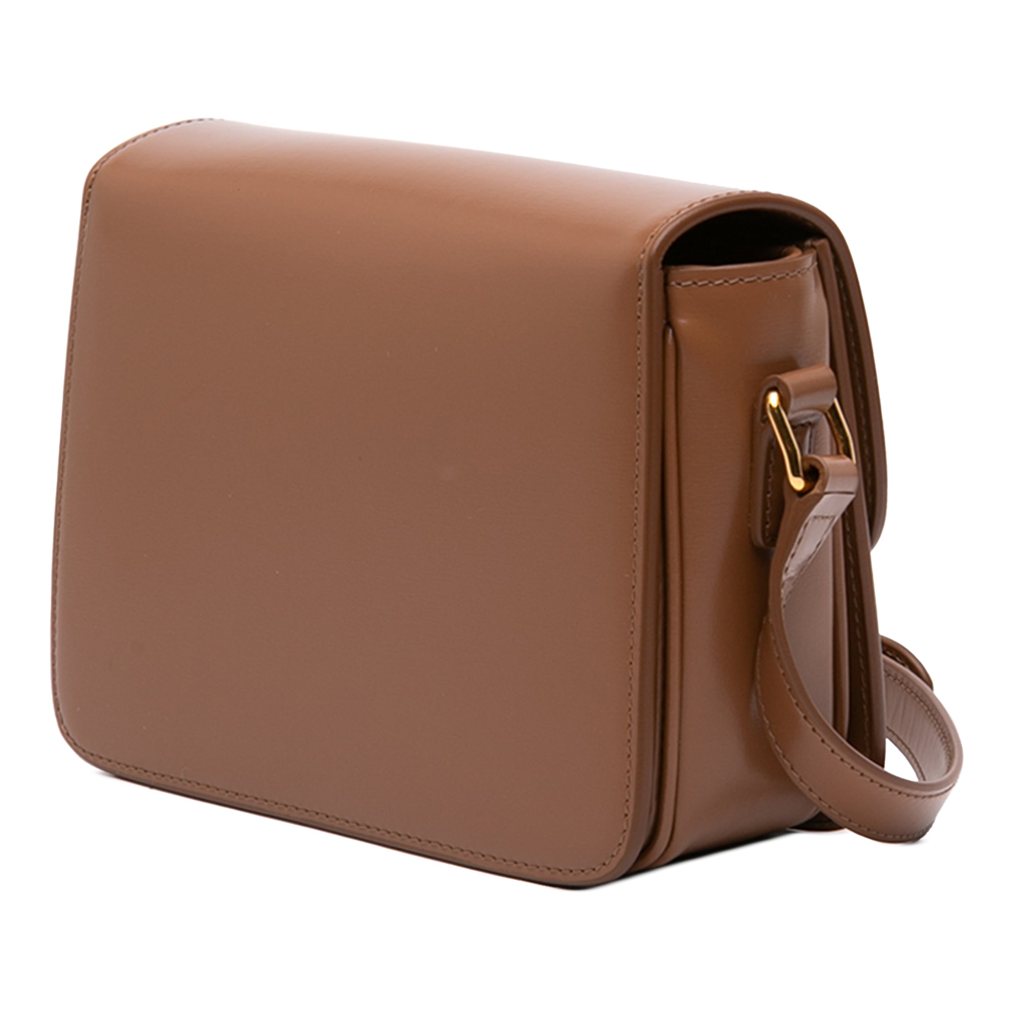 Celine Teen Shiny Calfskin Triomphe Crossbody - image 2