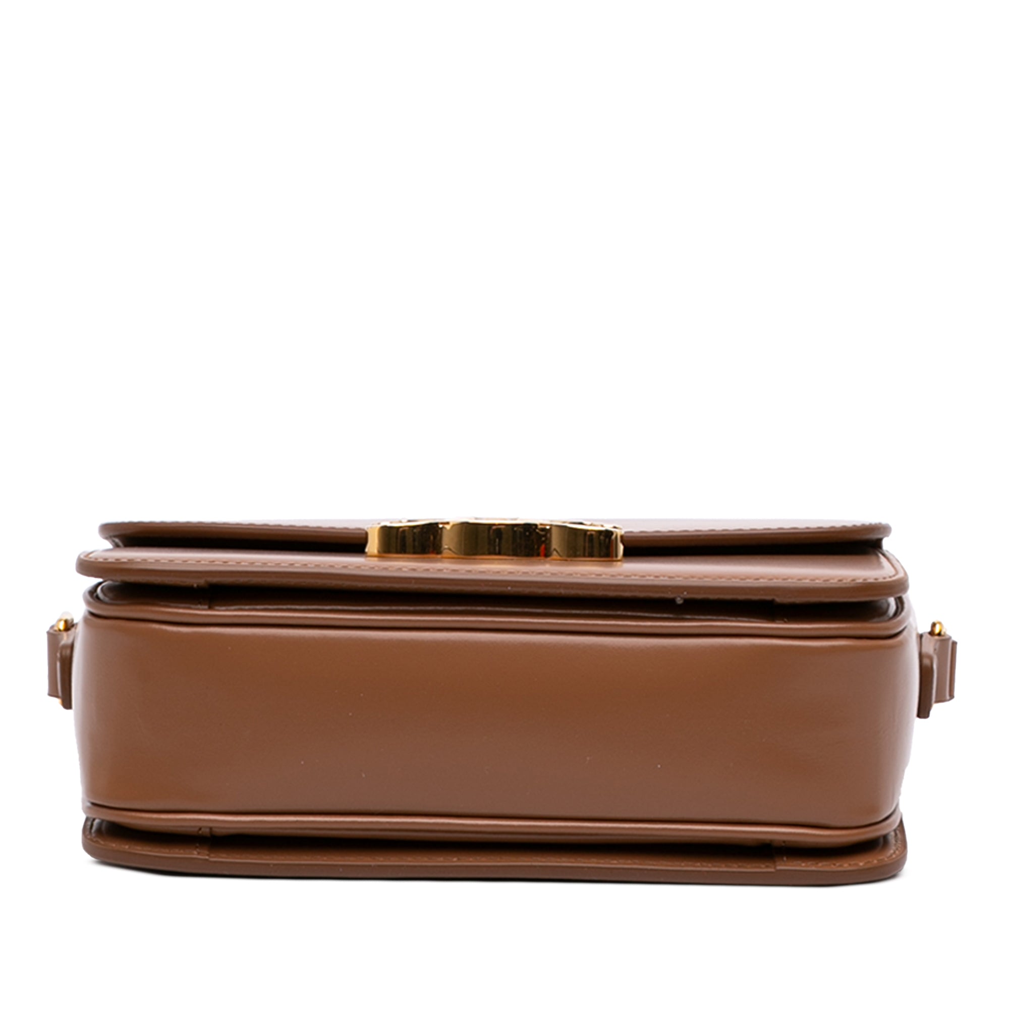 Celine Teen Shiny Calfskin Triomphe Crossbody - image 3