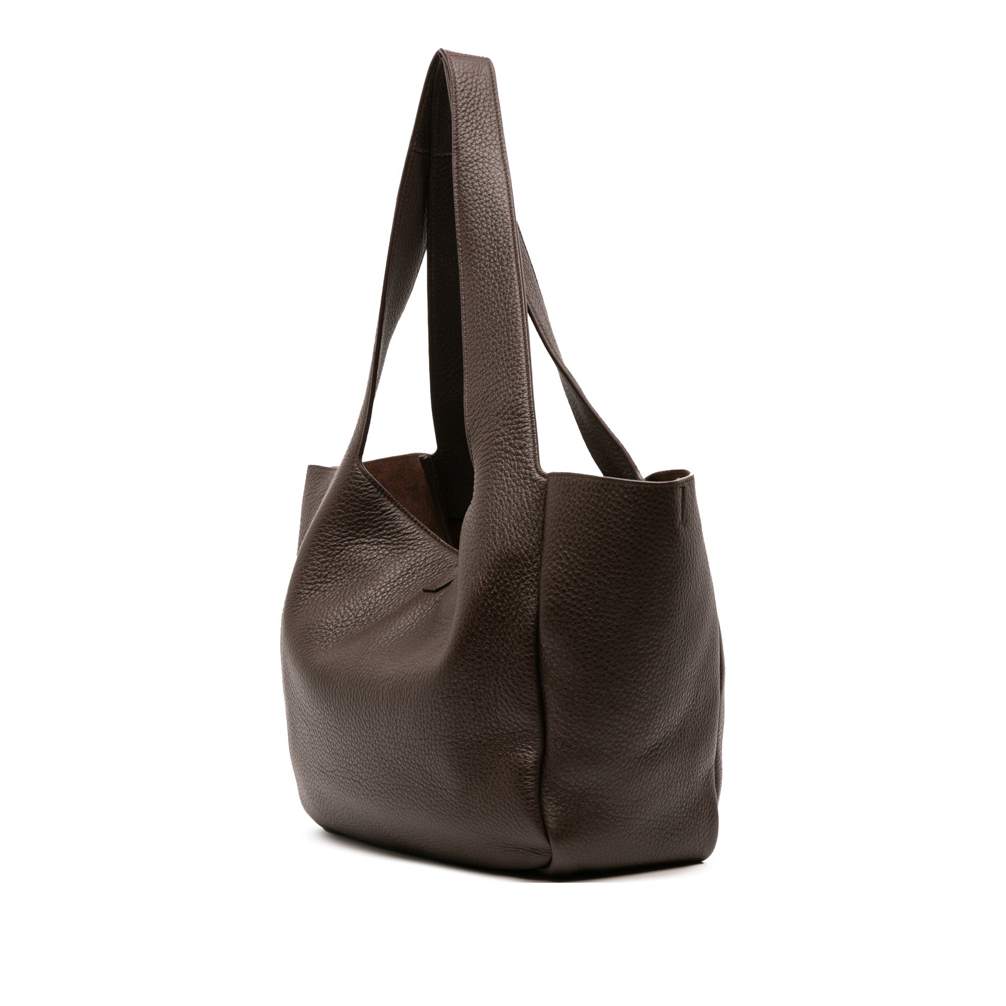 Saint Laurent Grained Deerskin Le 5 a 7 Bea Tote - image 2