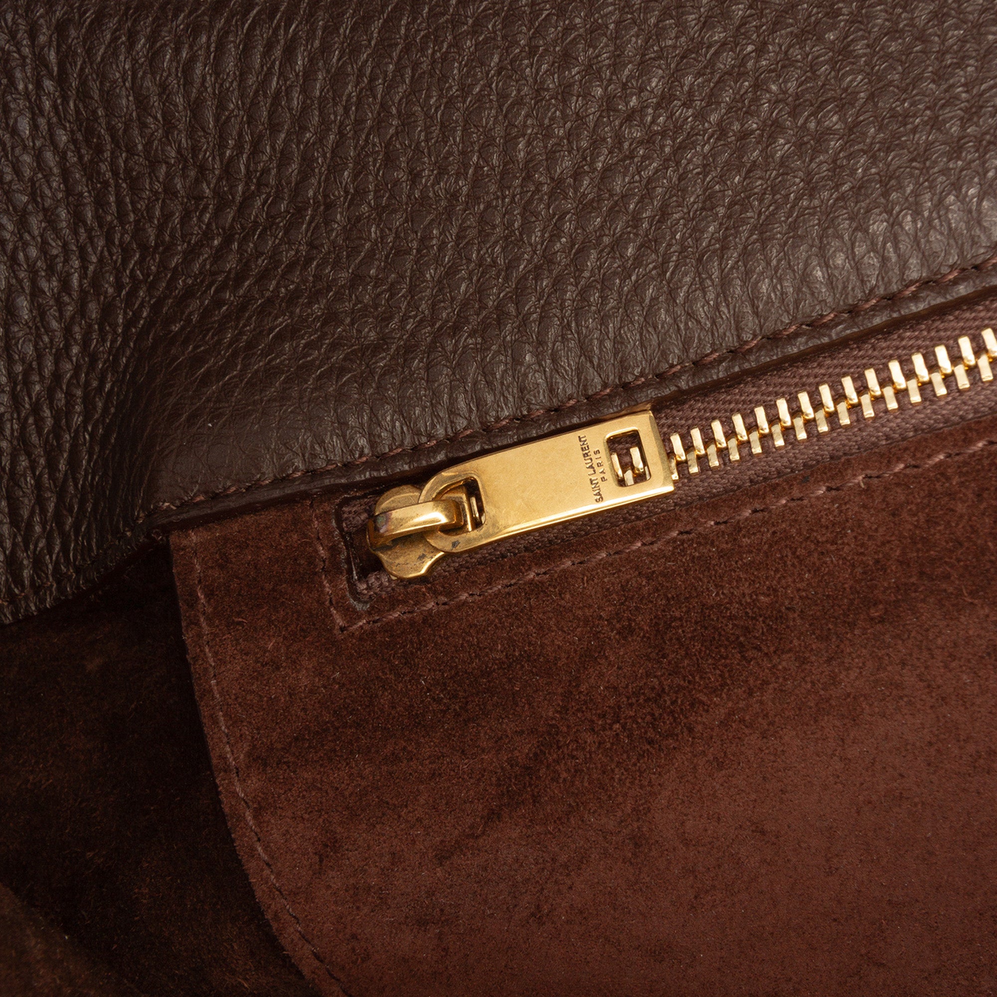 Saint Laurent Grained Deerskin Le 5 a 7 Bea Tote - image 5