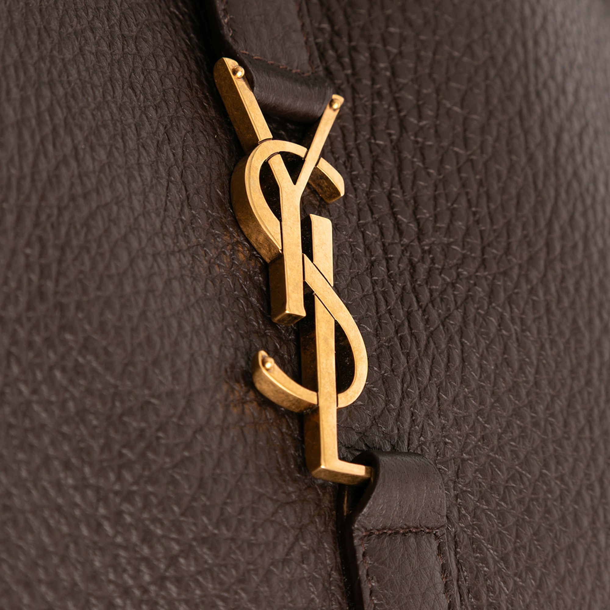 Saint Laurent Grained Deerskin Le 5 a 7 Bea Tote - image 7